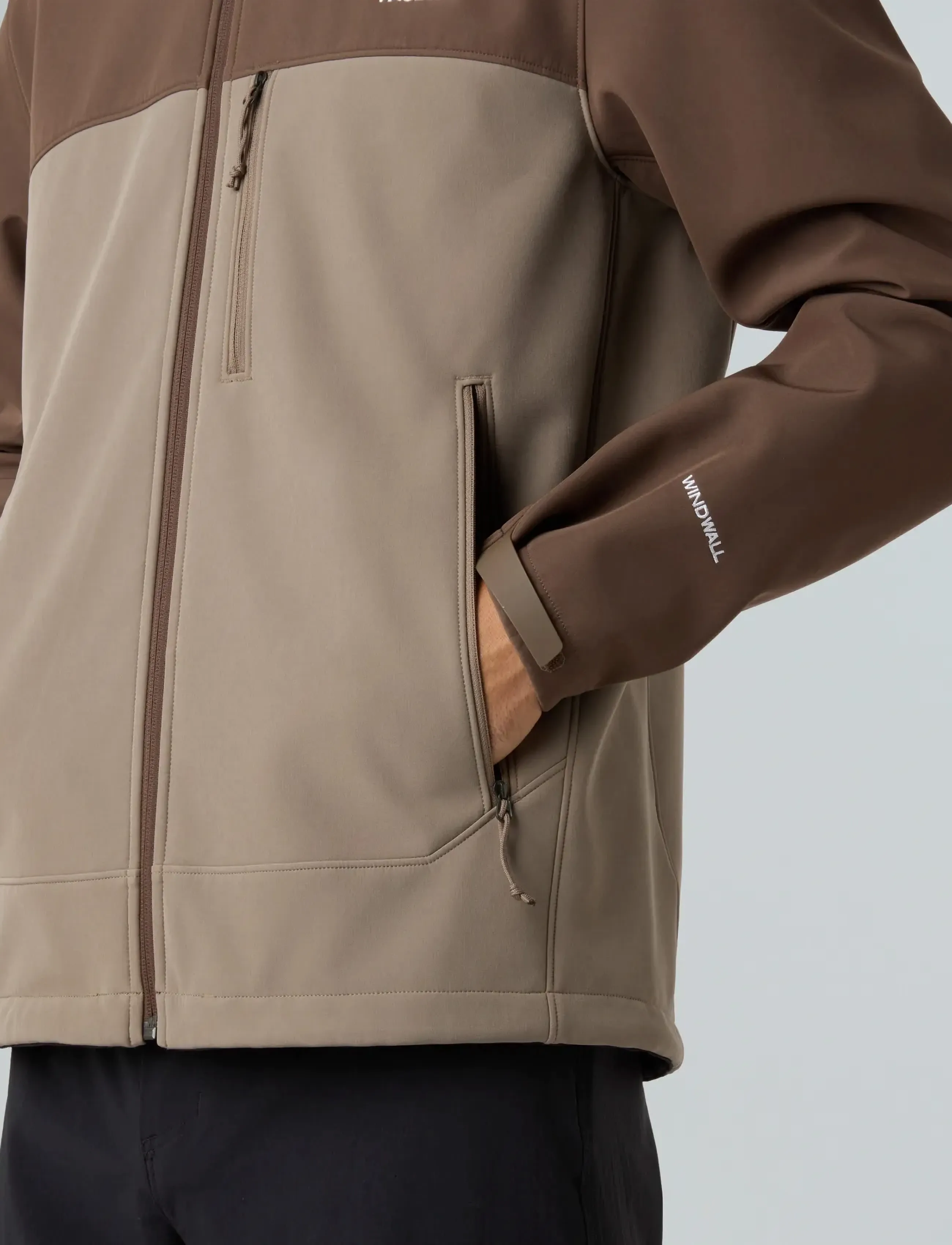 The North Face M APEX BIONIC JACKET - EU - Tänavastiil - SMOKEY BROWN/MOCHA BROW / brown
