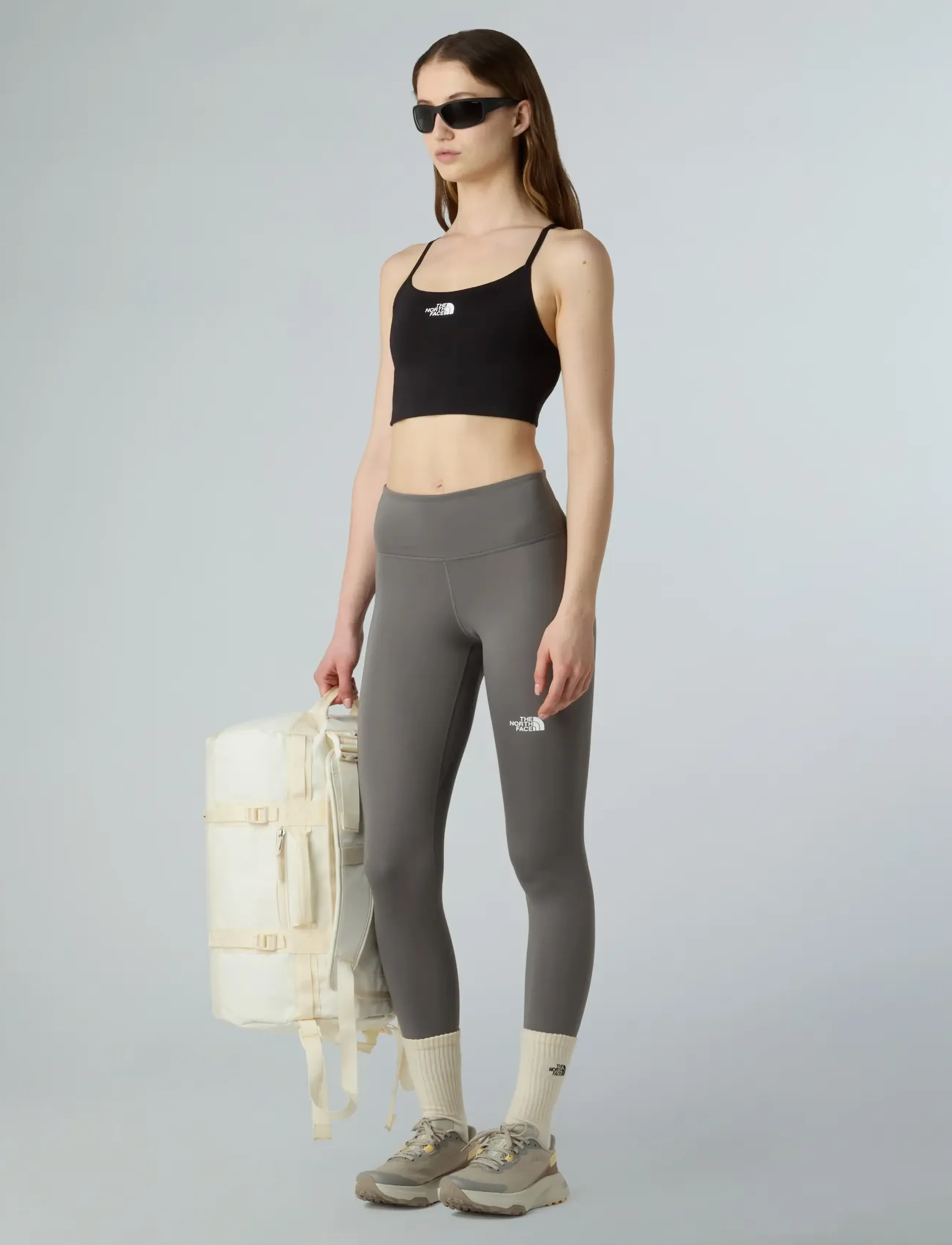 The North Face - W FLEX 25IN TIGHT - smoked pearl - 3