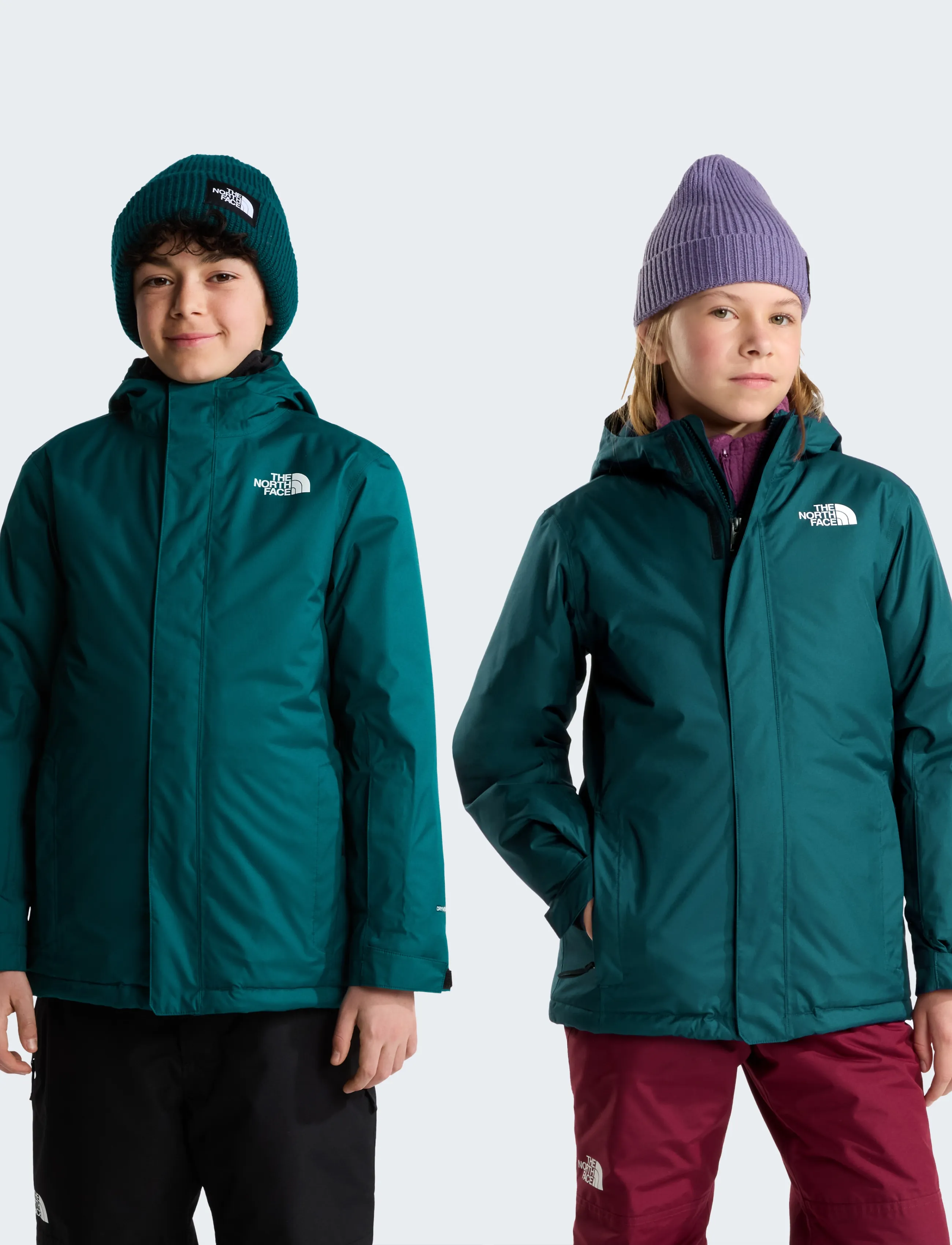 The North Face - TEEN SNOWQUEST JACKET - ski jackets - pacific teal - 0