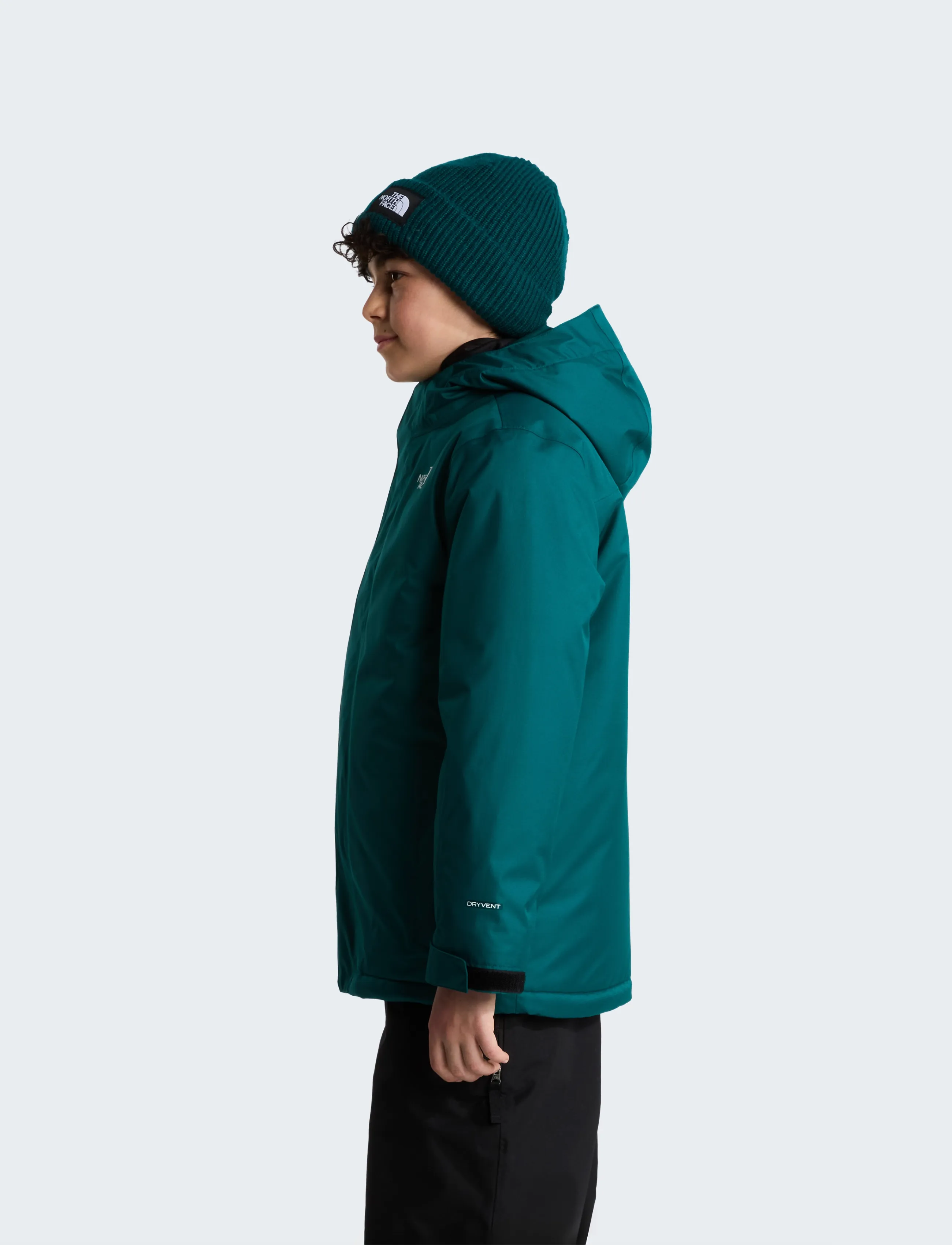 The North Face - TEEN SNOWQUEST JACKET - ski jackets - pacific teal - 4