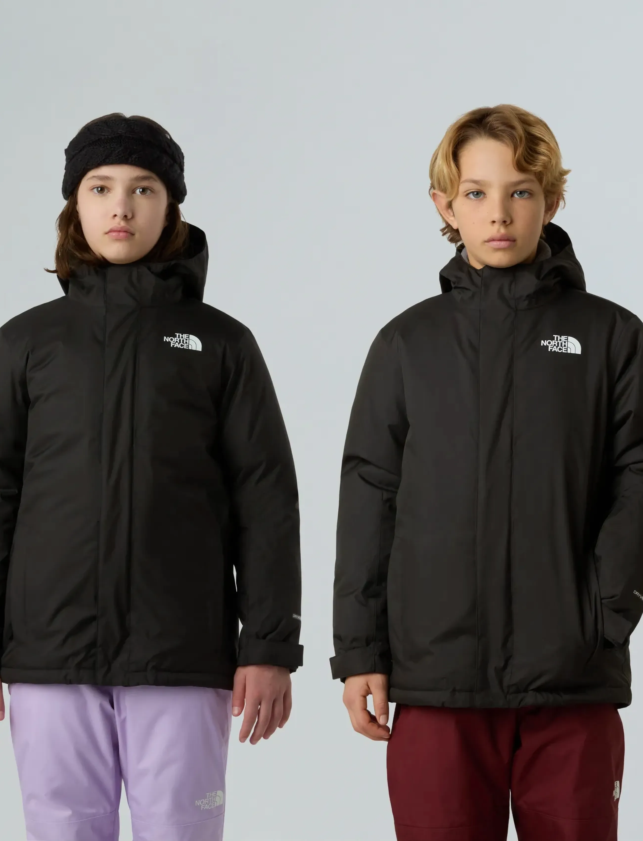 The North Face - TEEN SNOWQUEST JACKET - skijacken - tnf black - 0
