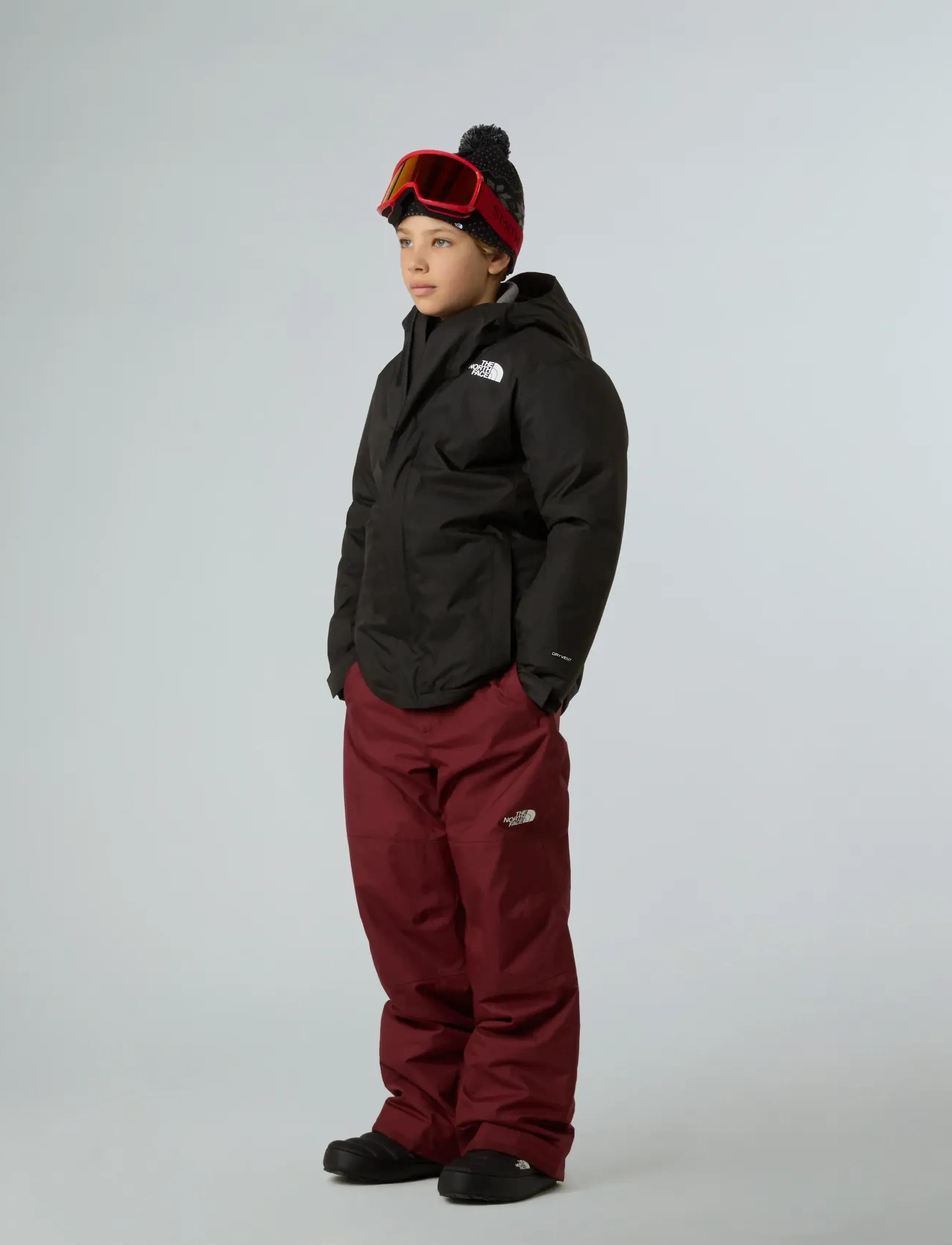 The North Face - TEEN SNOWQUEST JACKET - skijacken - tnf black - 3