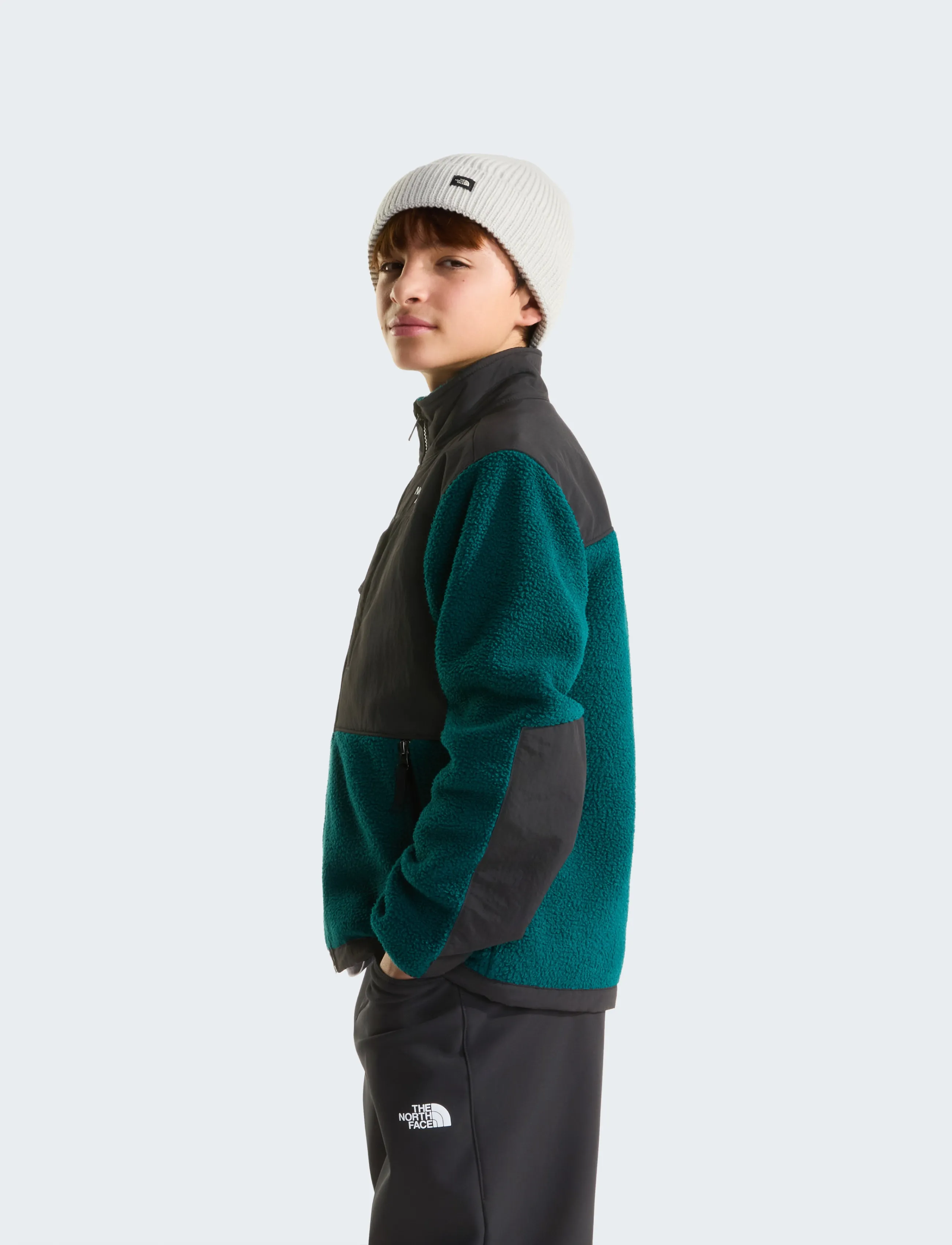 The North Face - TEEN DENALI JACKET - paksud joped - pacific teal - 4