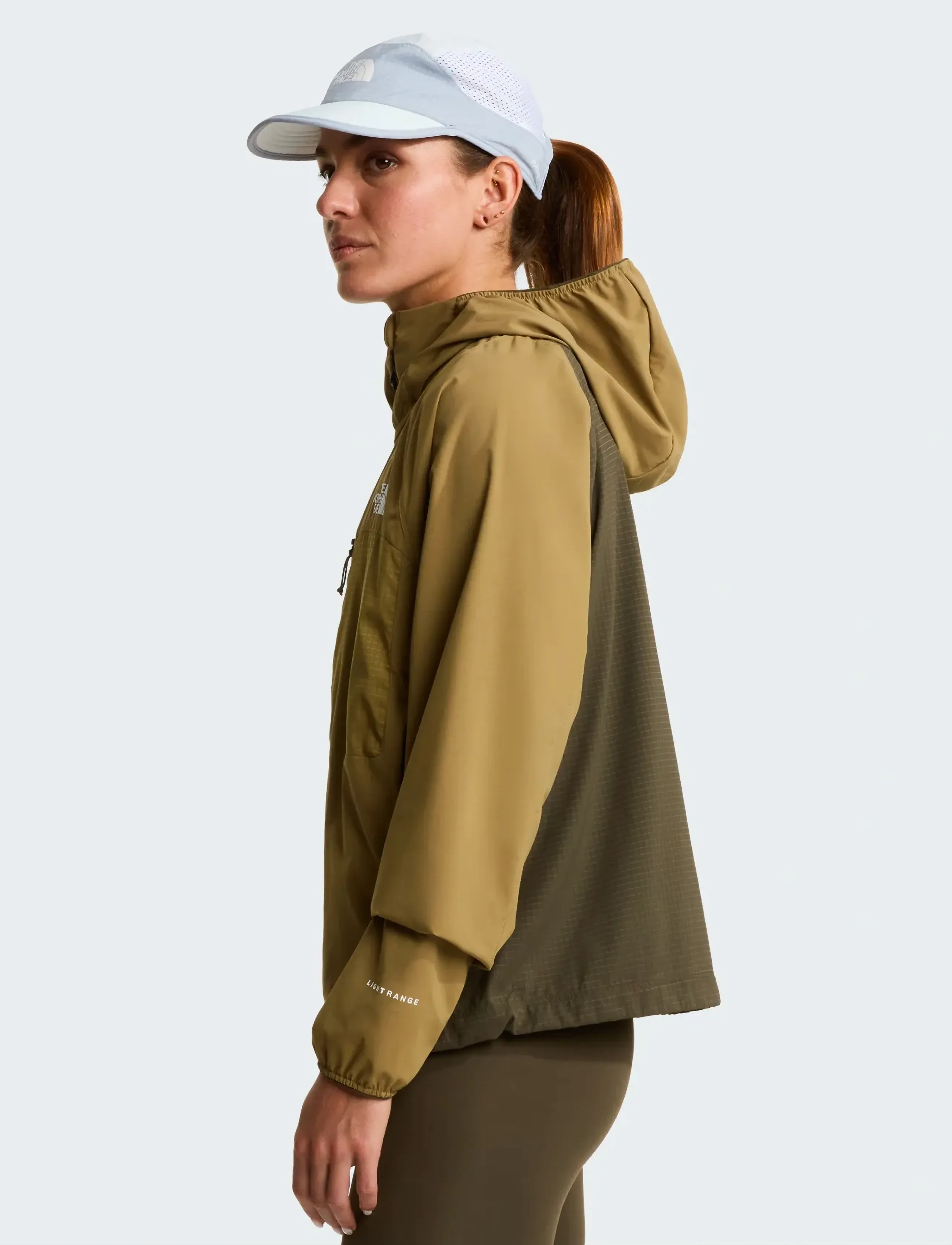 The North Face - W LIGHTRANGE WOVEN JACKET - vestes outdoor - cedar/new taupe green - 4