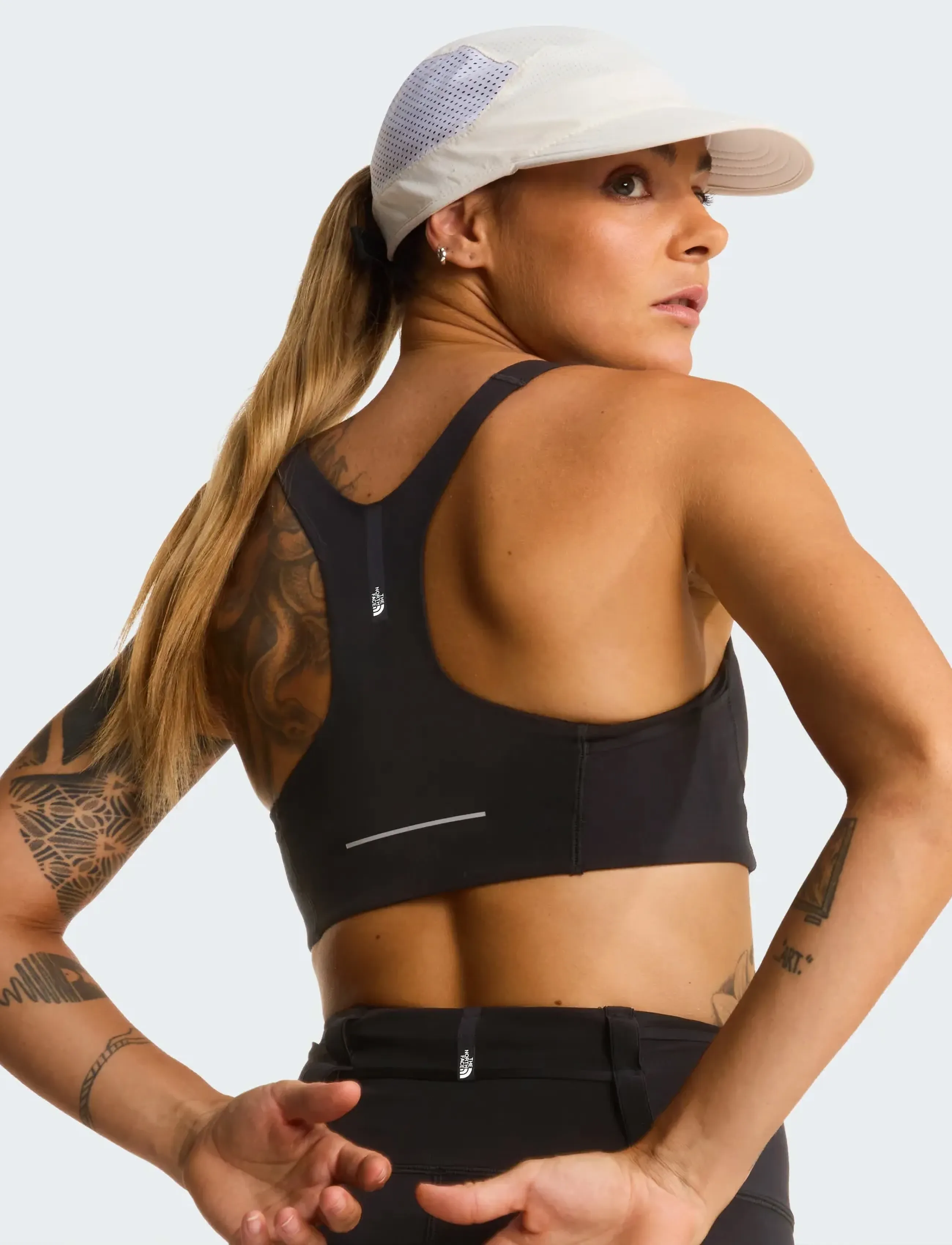 The North Face W Refina Bra, S, Black, Sport Clothing > Sport Bras - All, Dame