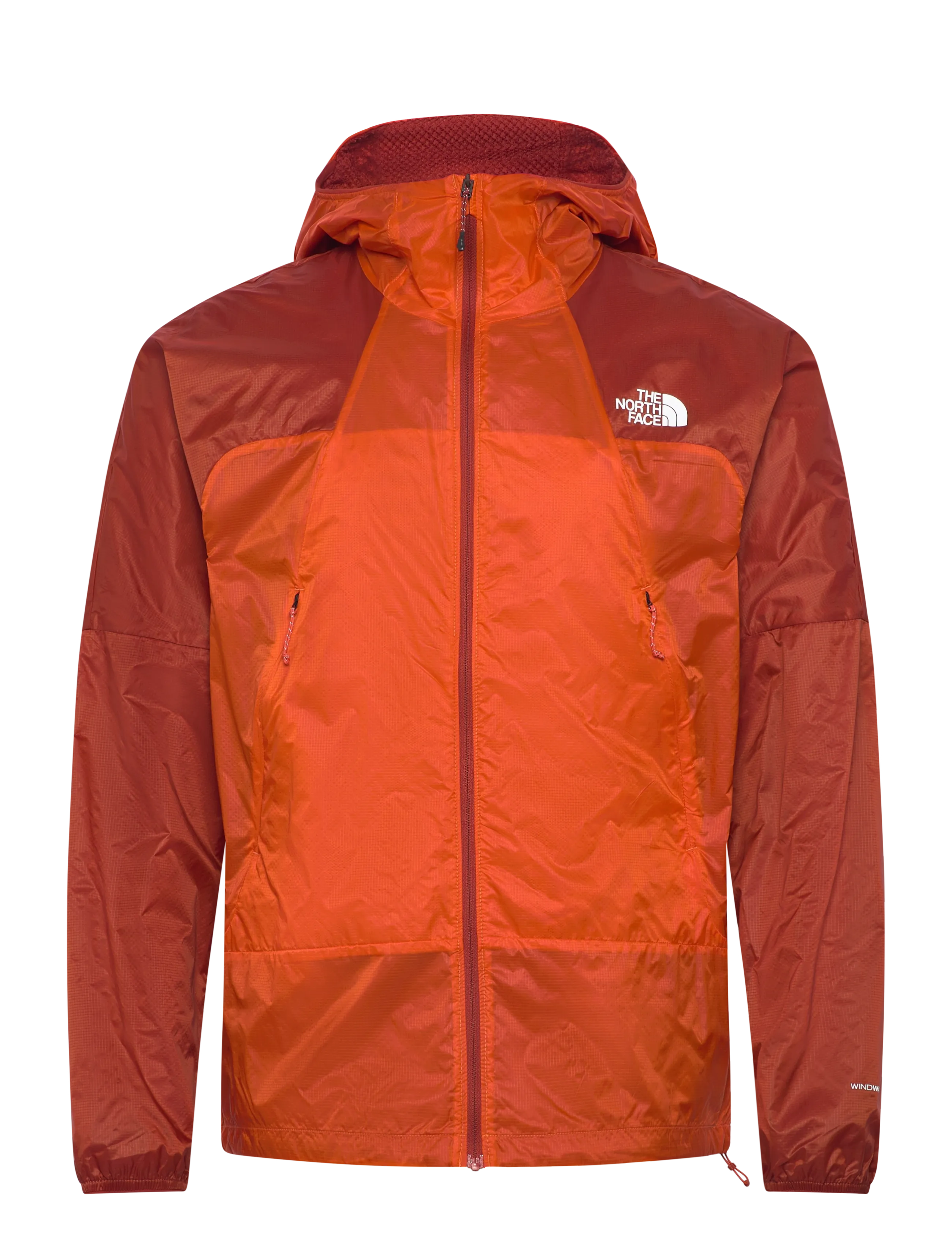 The North Face M RIDGELITE FUTUREFLEECE WIND JACKET - Ytterkläder - LAVA RED/IRON CLAY / orange