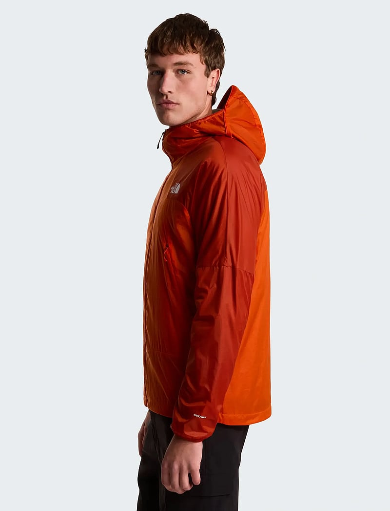 The North Face - M RIDGELITE FUTUREFLEECE WIND JACKET - friluftsjakker - lava red/iron clay - 4