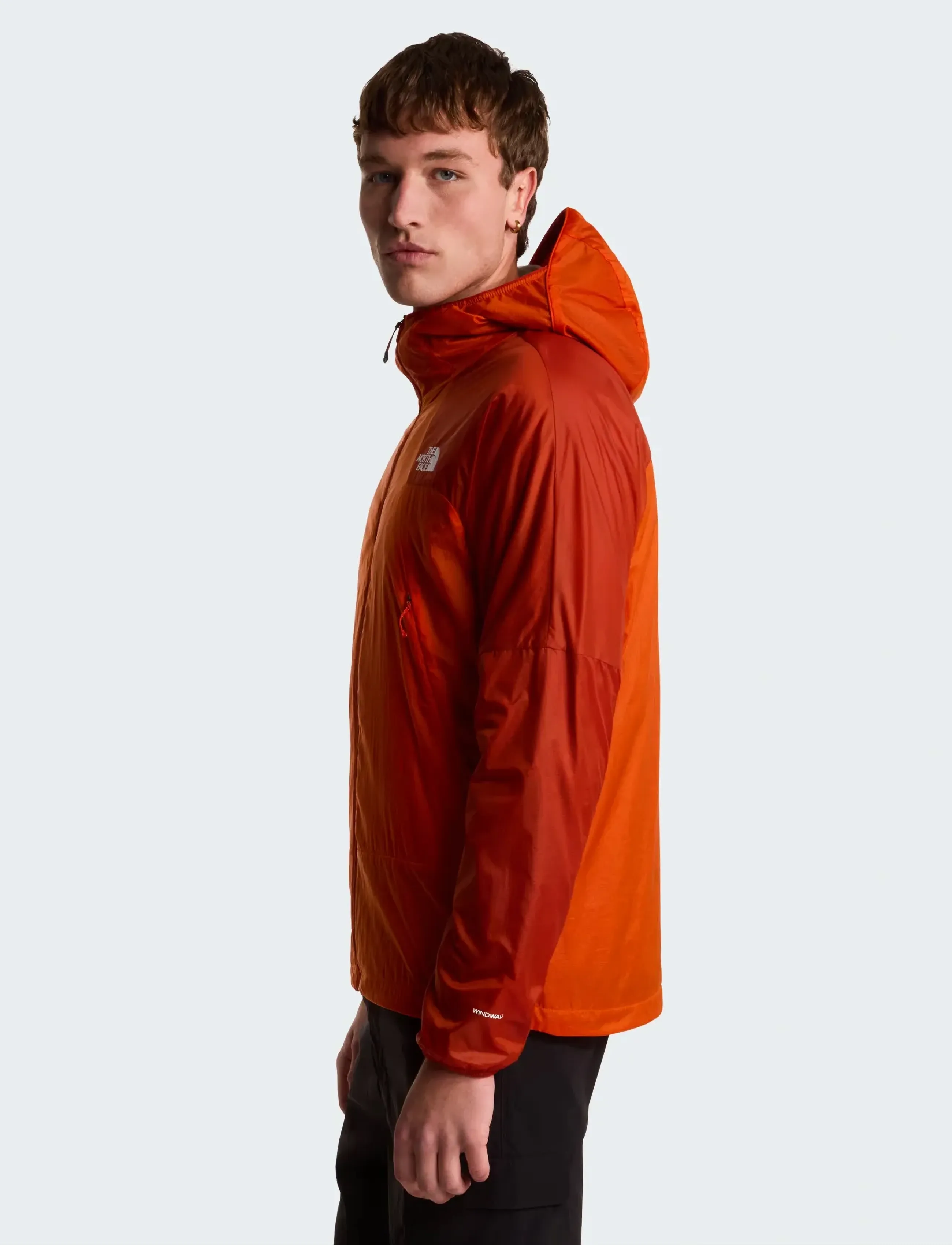 The North Face - M RIDGELITE FUTUREFLEECE WIND JACKET - utejakker - lava red/iron clay - 4