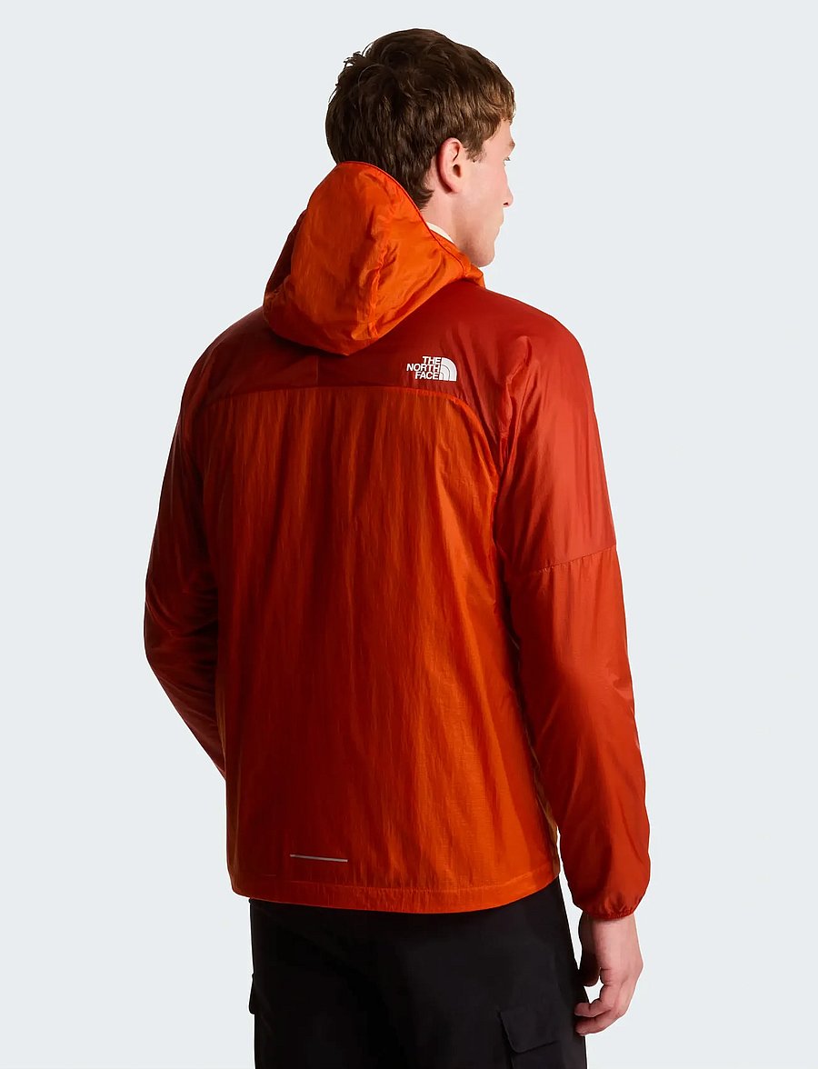 The North Face - M RIDGELITE FUTUREFLEECE WIND JACKET - utejakker - lava red/iron clay - 5