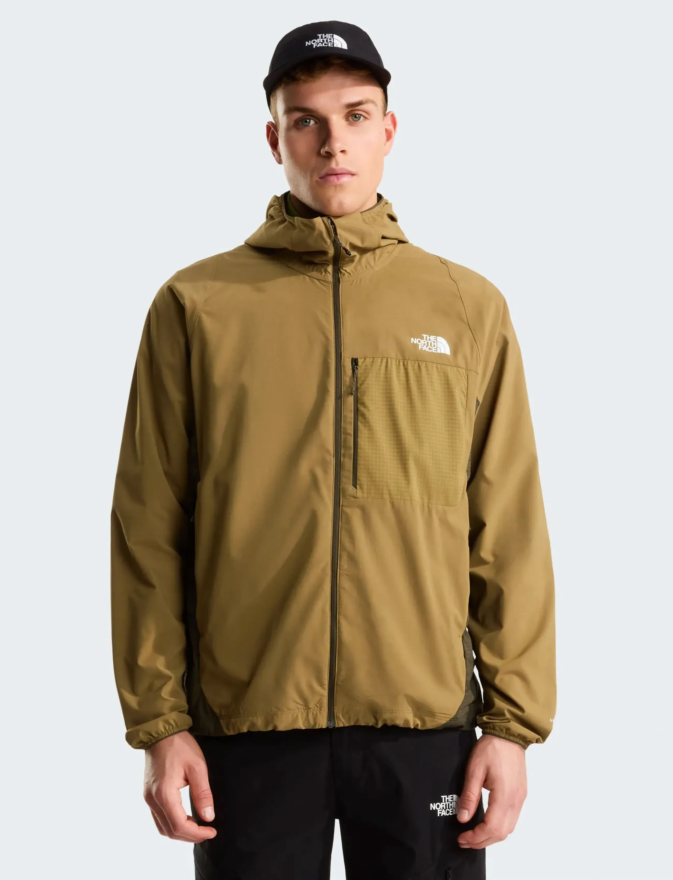 The North Face M Lightrange Woven Jacket, S, Khaki green, Sport Jackets > Sport Outdoor Jackets, Herre