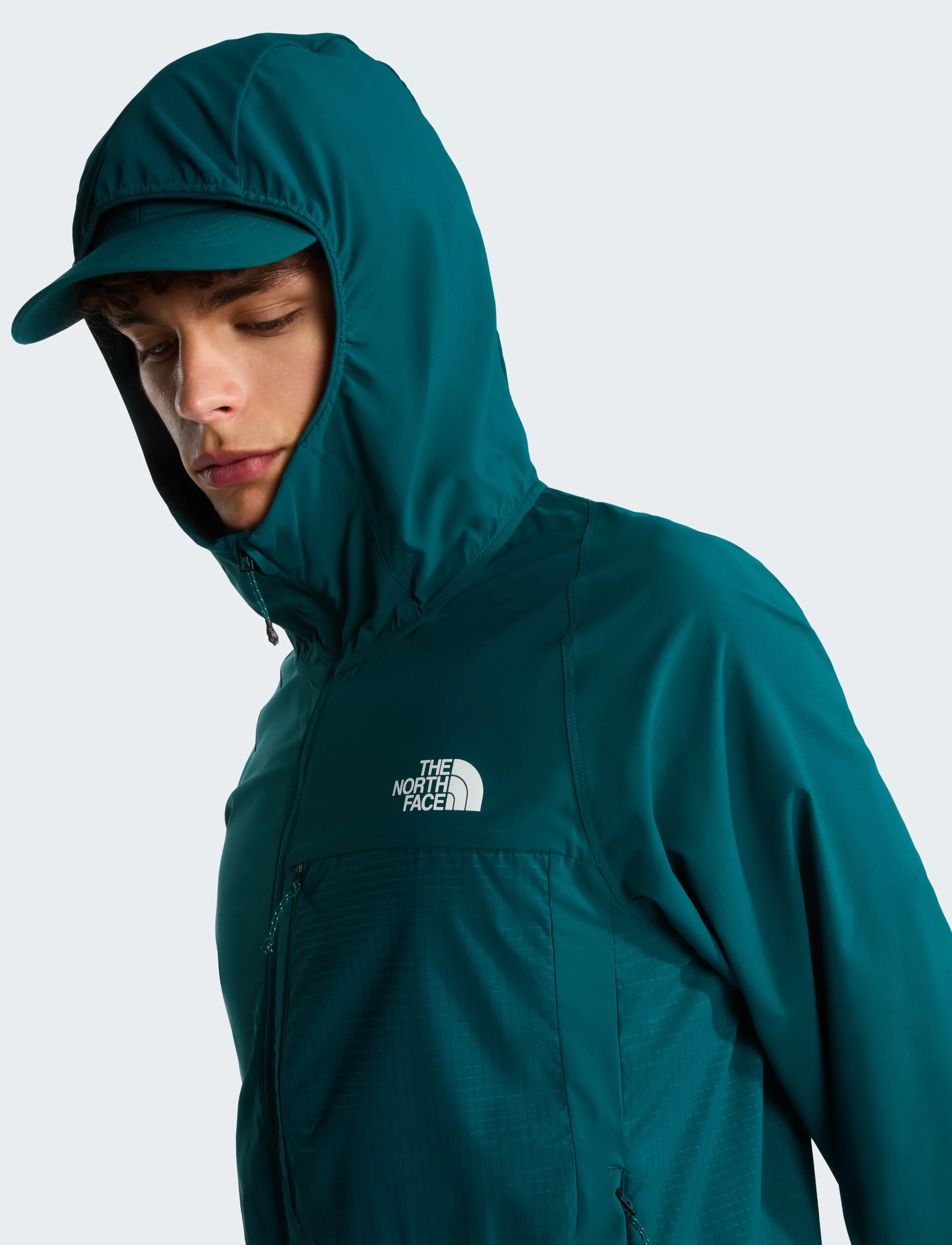 The North Face M LIGHTRANGE WOVEN JACKET - Tänavastiil - PACIFIC TEAL / green