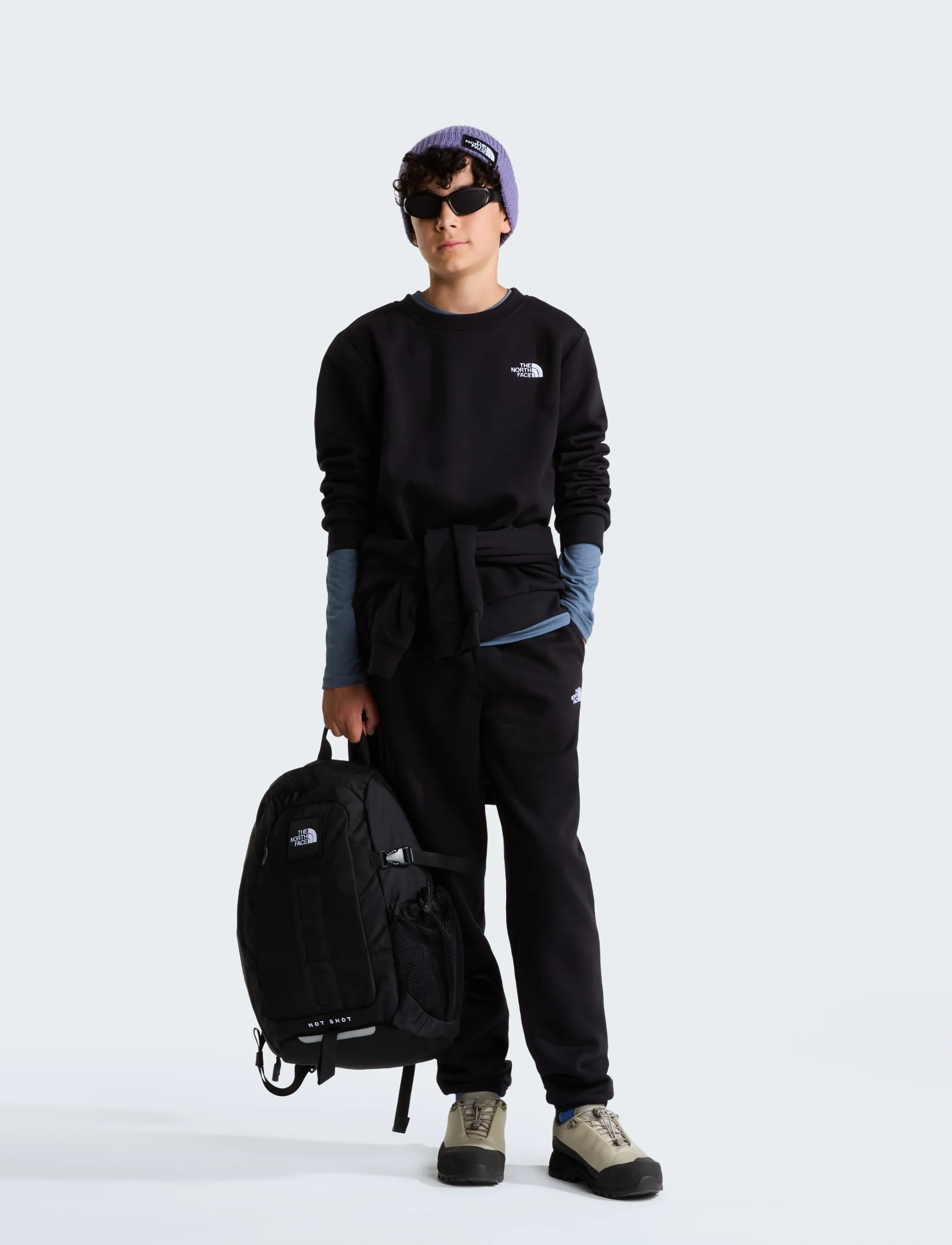 The North Face - TEEN EVOLUTION SIMPLE DOME CREW - sweatshirts - tnf black - 3
