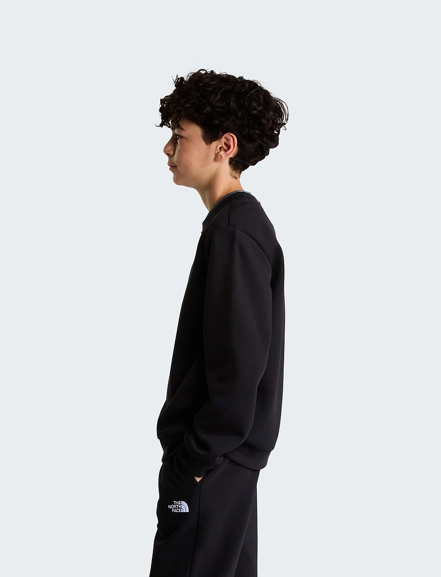 The North Face - TEEN EVOLUTION SIMPLE DOME CREW - sweatshirts - tnf black - 4