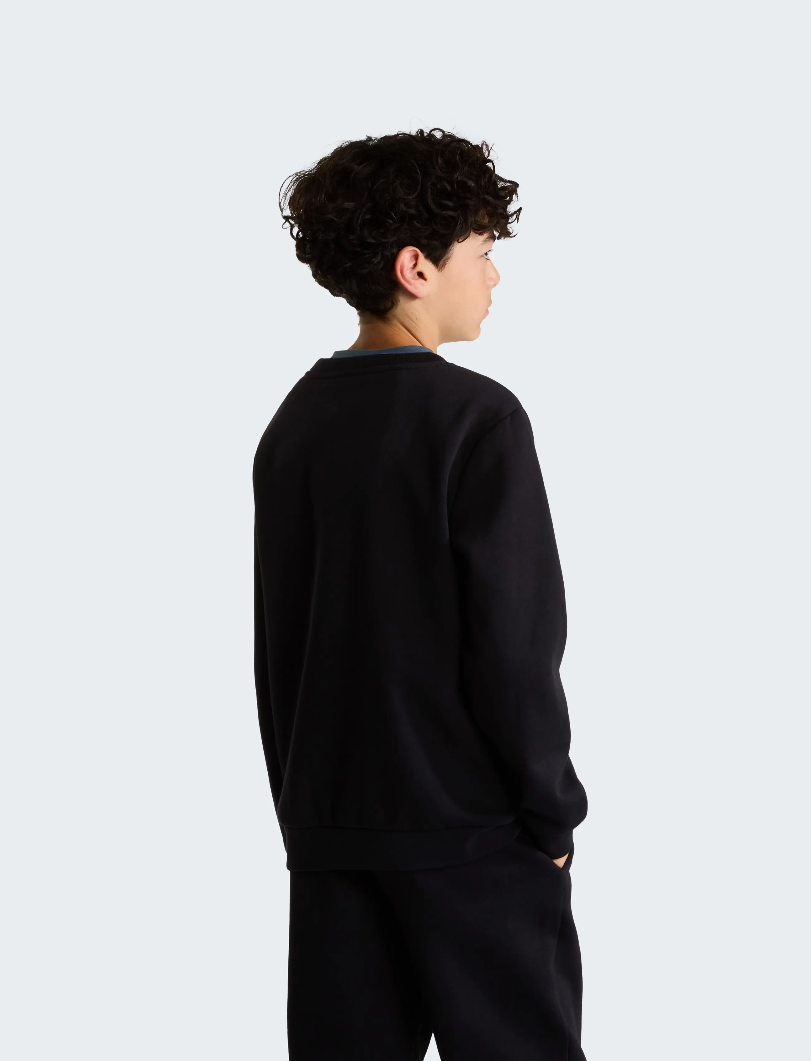 The North Face - TEEN EVOLUTION SIMPLE DOME CREW - sweatshirts - tnf black - 5