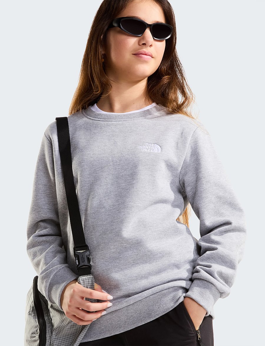 The North Face - TEEN EVOLUTION SIMPLE DOME CREW - sweatshirts - tnf pale grey heather - 3