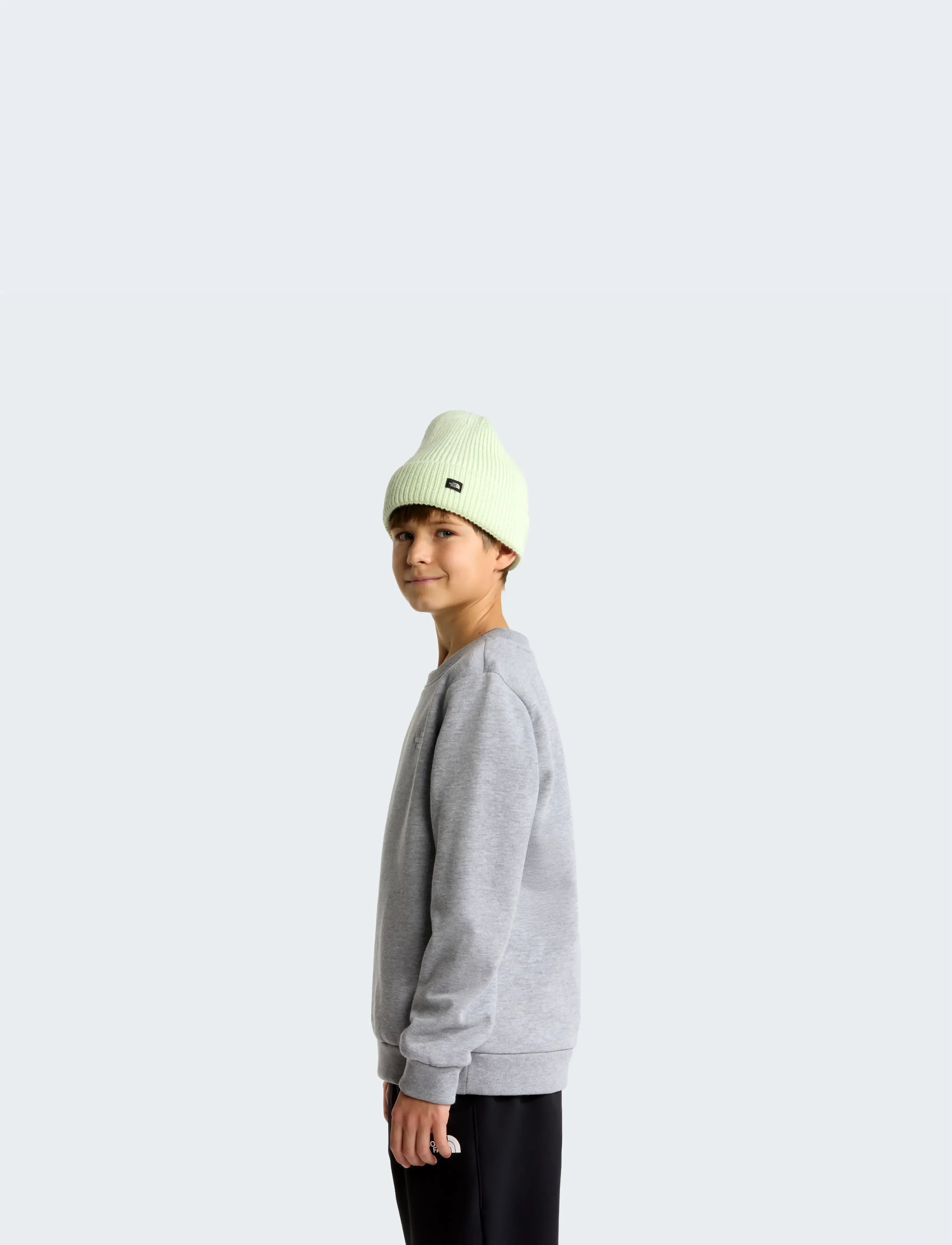 The North Face - TEEN EVOLUTION SIMPLE DOME CREW - sweatshirts - tnf pale grey heather - 4