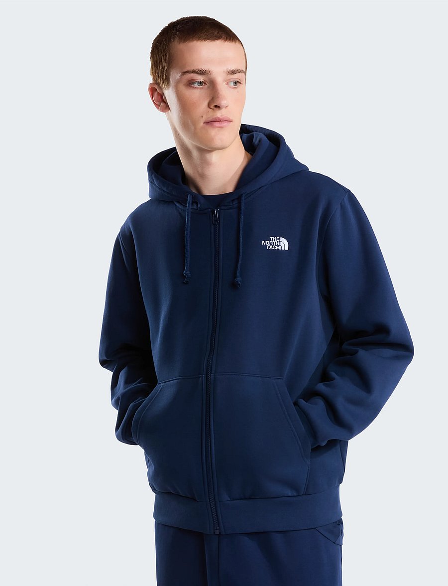 The North Face - M EVOLUTION SIMPLE DOME REGULAR FULL ZIP - sweatshirts - summit navy - 0