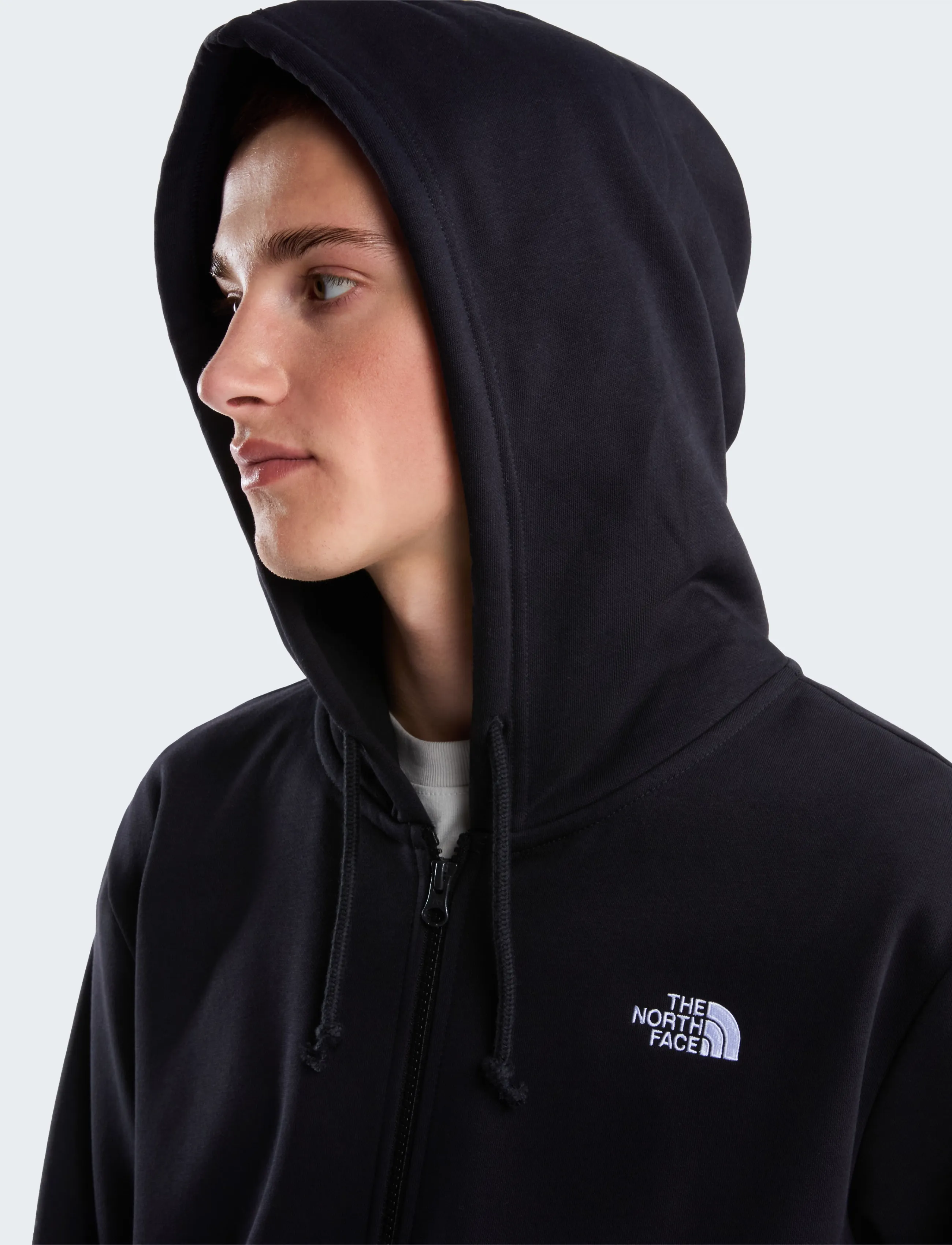 The North Face M EVOLUTION SIMPLE DOME REGULAR FULL ZIP - Tänavastiil - TNF BLACK / black