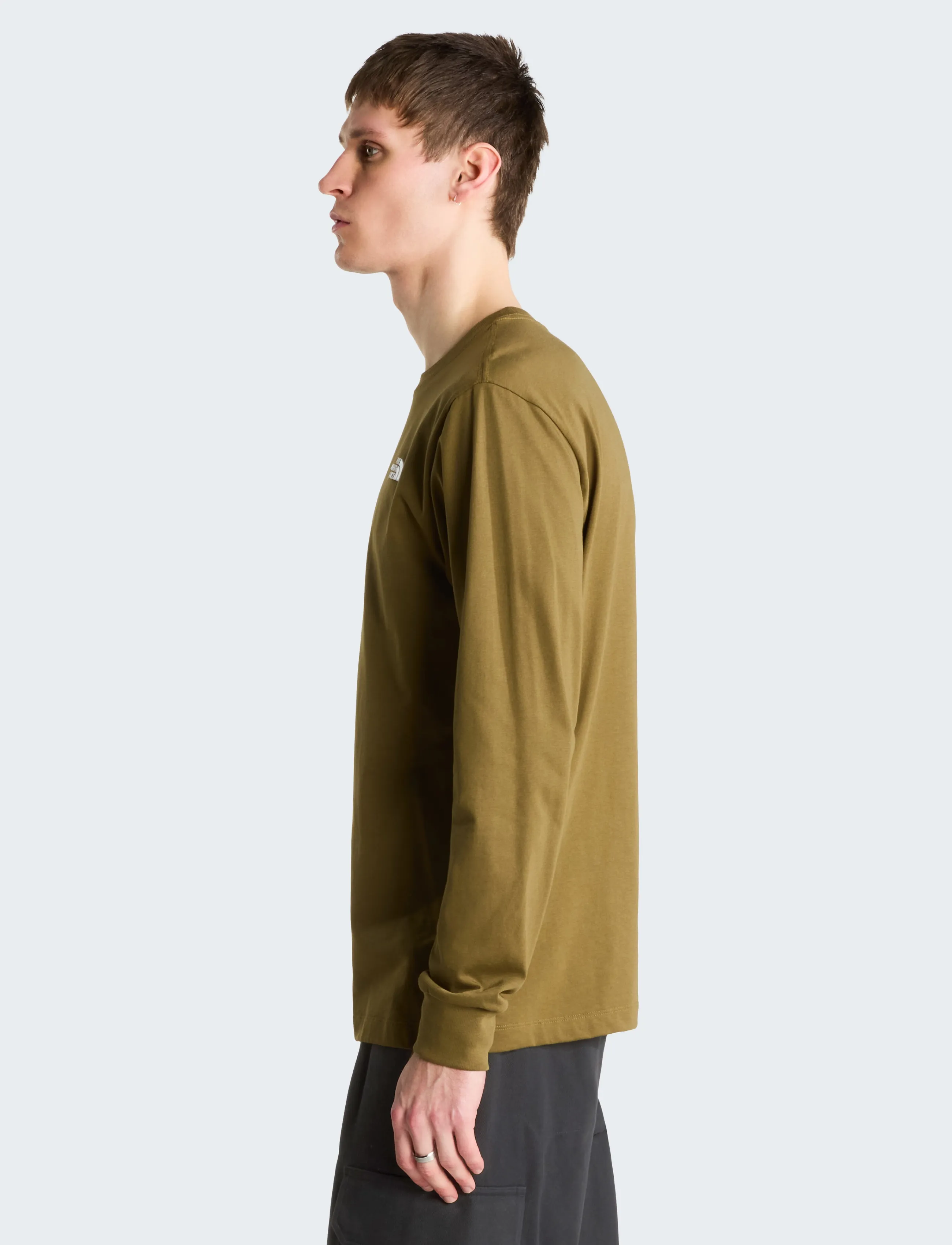 The North Face - M EVOLUTION SIMPLE DOME REGULAR LONG SLE - langarmshirts - caraway seed - 4