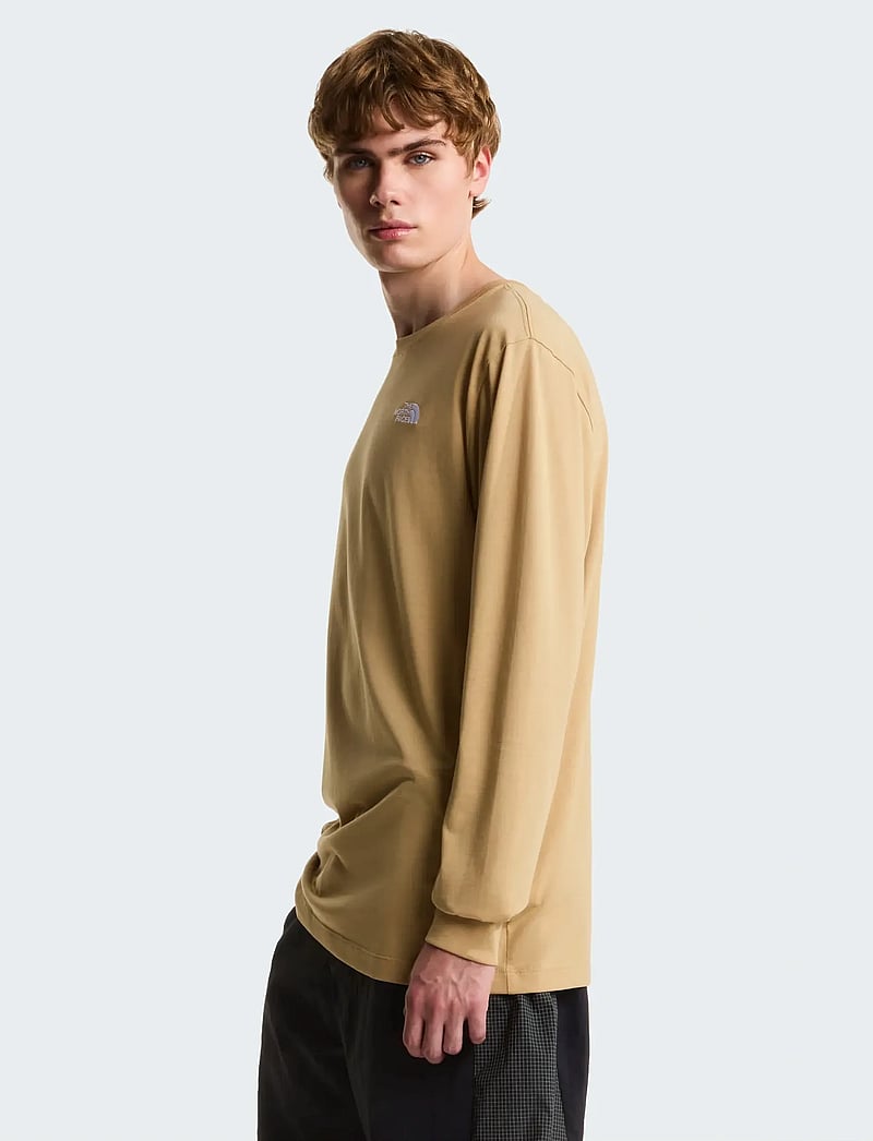 The North Face - M EVOLUTION SIMPLE DOME REGULAR LONG SLE - pikkade varrukatega alussärgid - khaki stone - 4