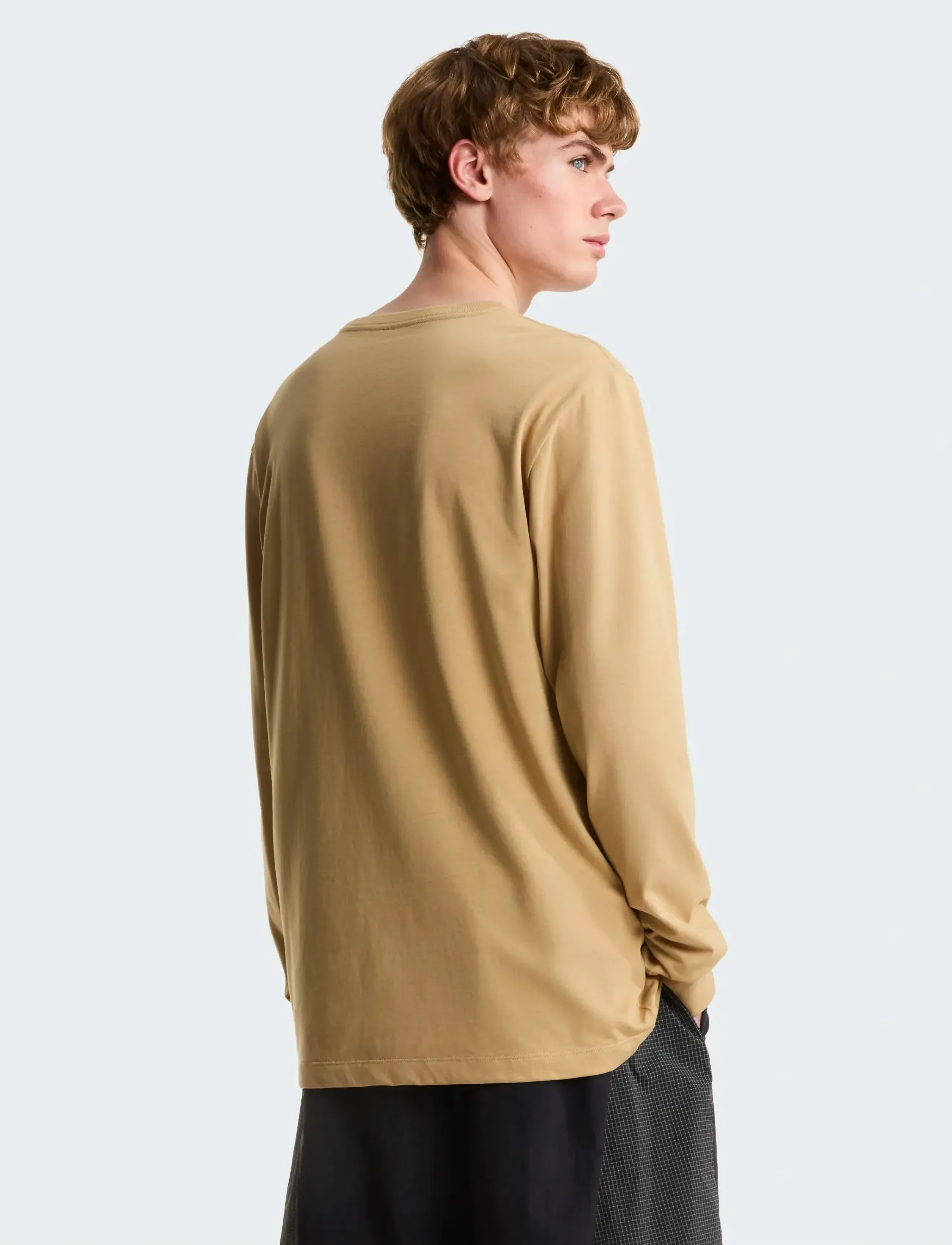 The North Face - M EVOLUTION SIMPLE DOME REGULAR LONG SLE - hauts à manches longues - khaki stone - 5
