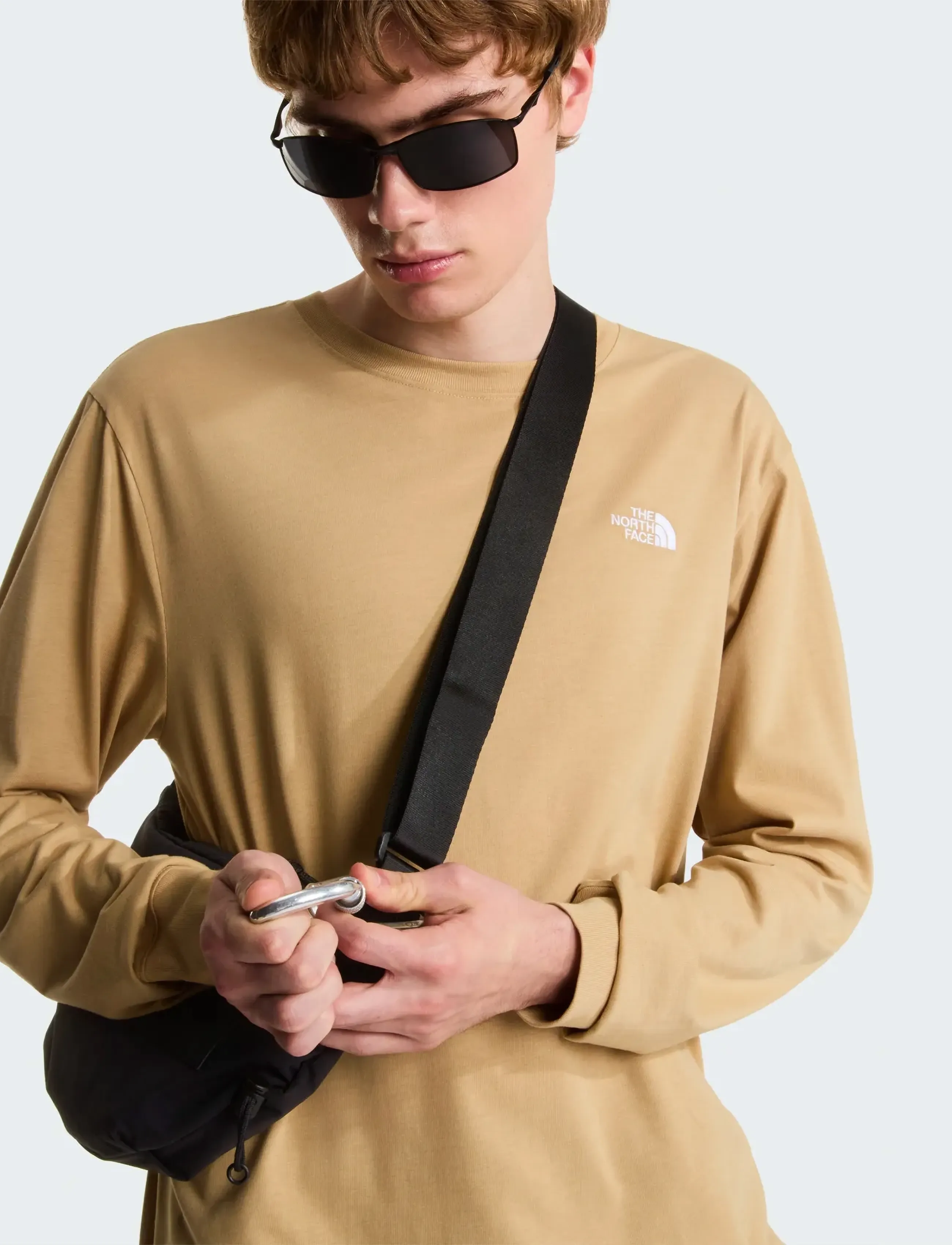 The North Face M EVOLUTION SIMPLE DOME REGULAR LONG SLE - Tänavastiil - KHAKI STONE / beige