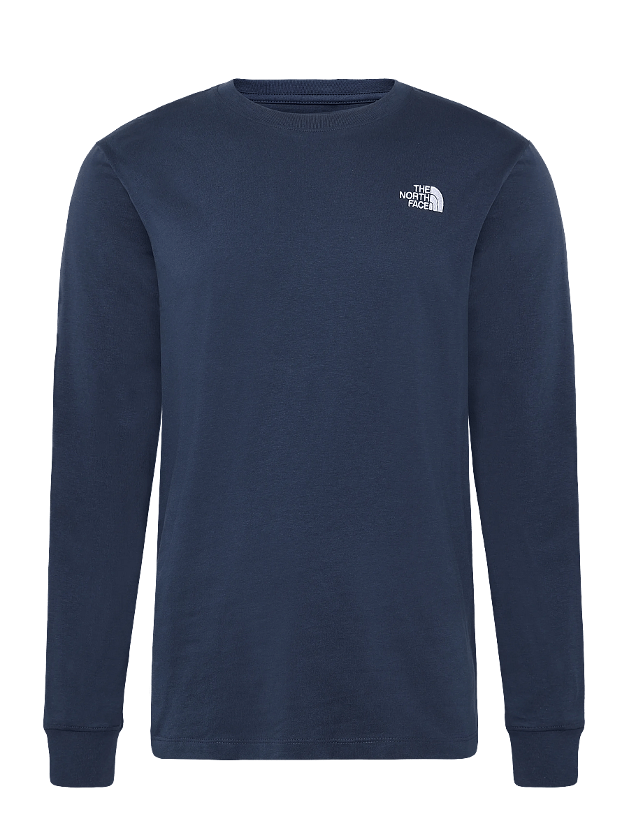 The North Face - M EVOLUTION SIMPLE DOME REGULAR LONG SLE - pikkade varrukatega alussärgid - summit navy - 1