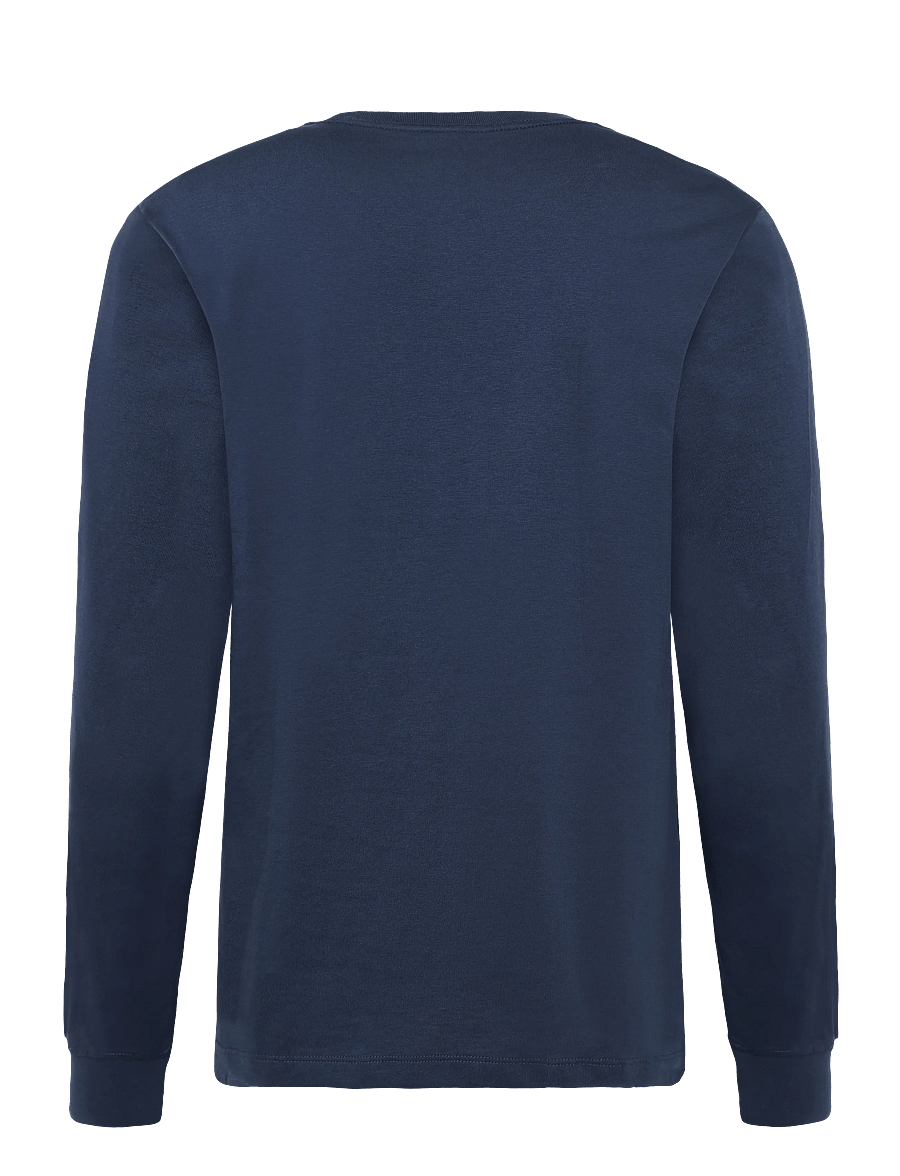The North Face - M EVOLUTION SIMPLE DOME REGULAR LONG SLE - pikkade varrukatega alussärgid - summit navy - 2
