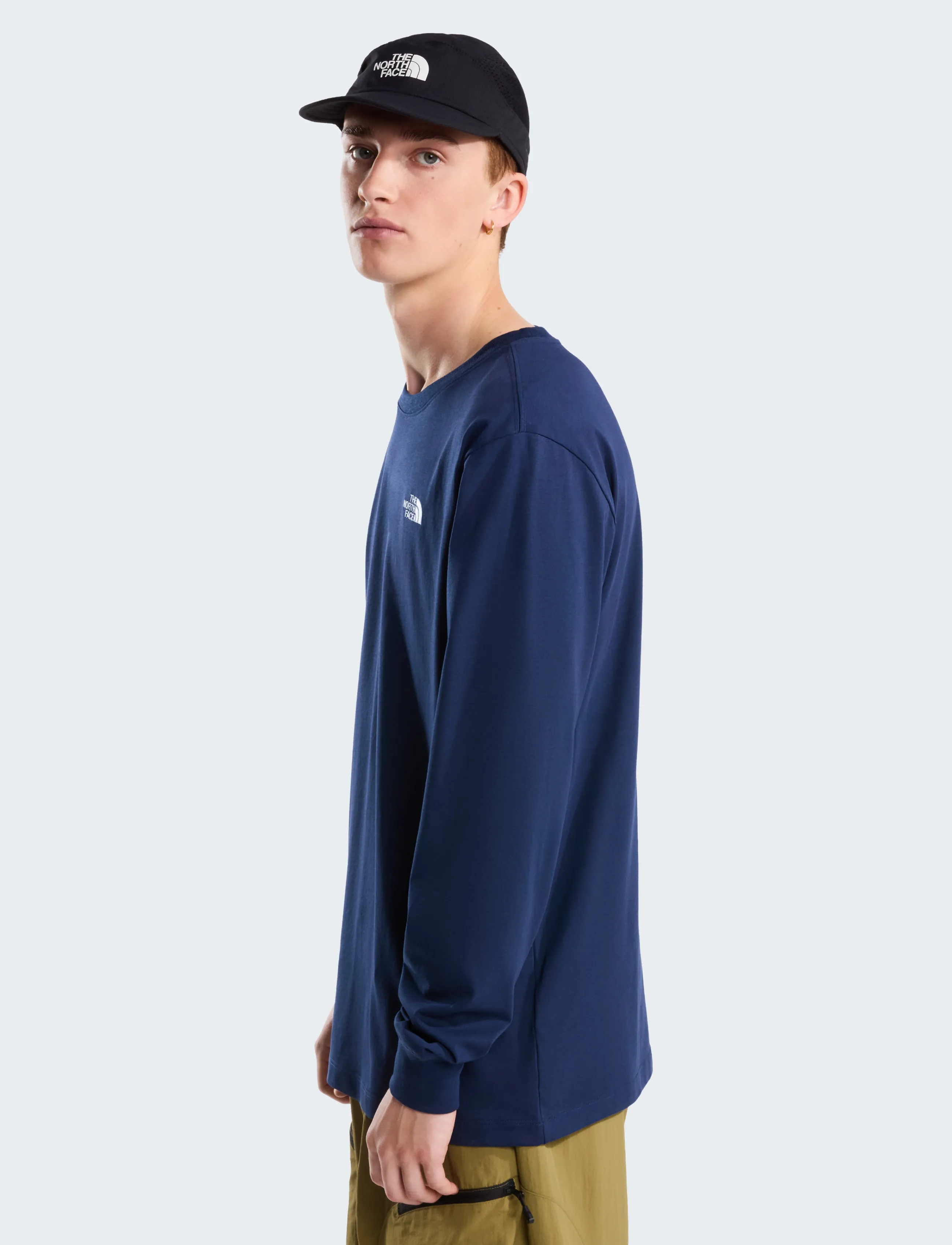 The North Face - M EVOLUTION SIMPLE DOME REGULAR LONG SLE - langarmshirts - summit navy - 4