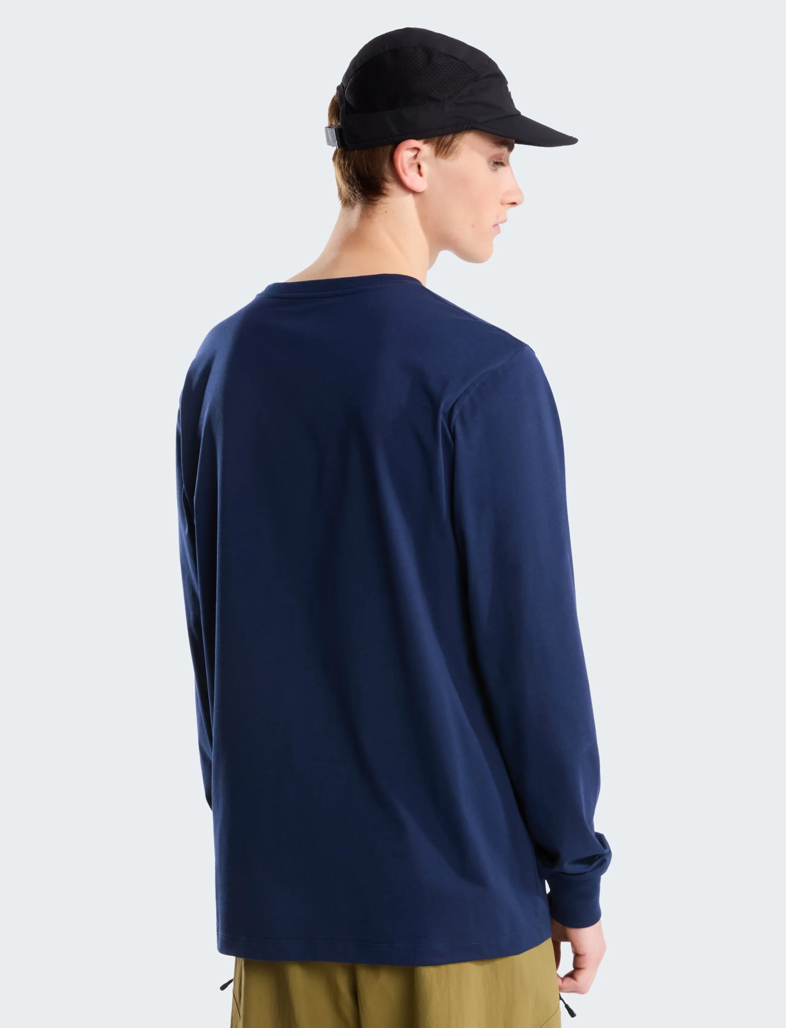 The North Face - M EVOLUTION SIMPLE DOME REGULAR LONG SLE - langarmshirts - summit navy - 5