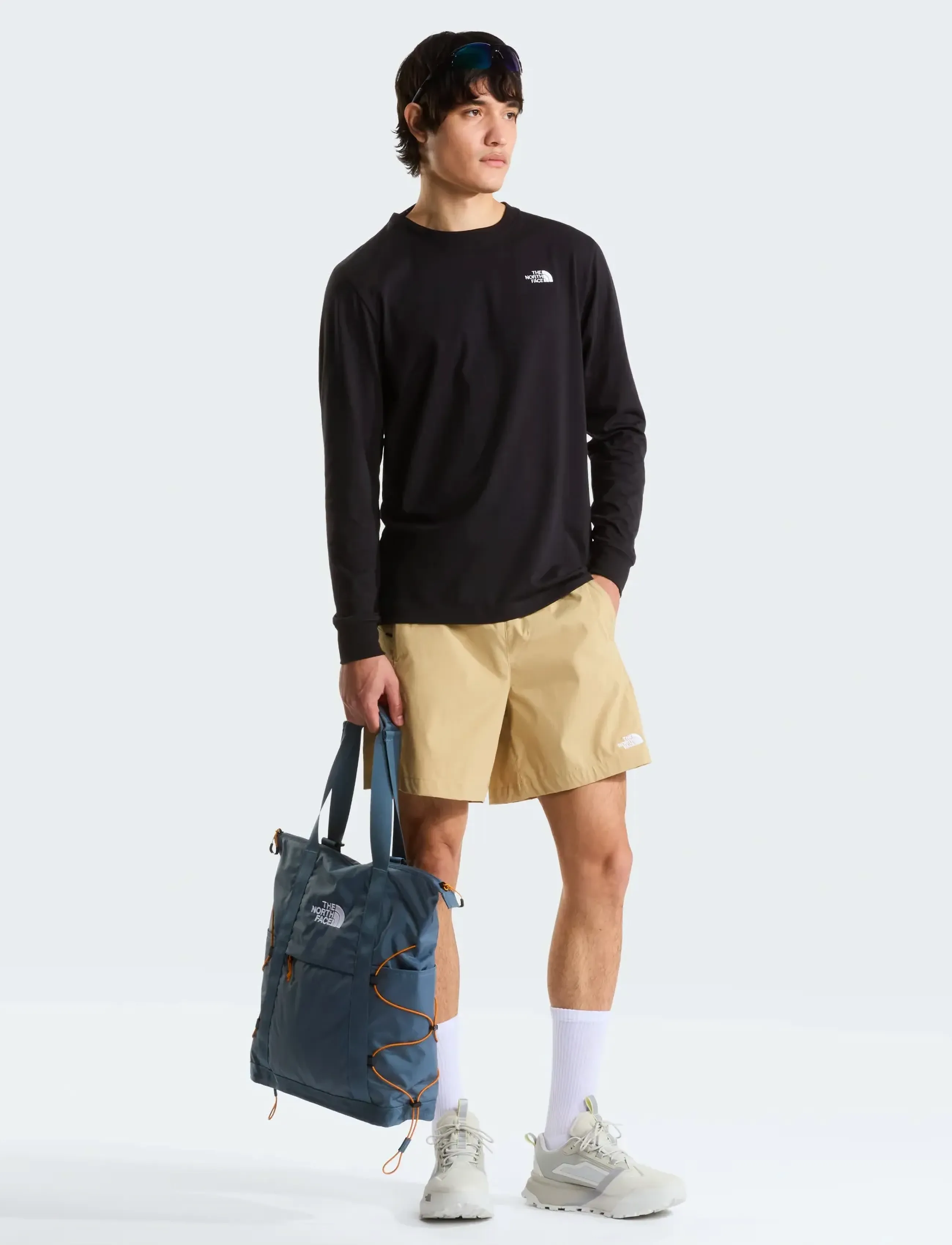 The North Face - M EVOLUTION SIMPLE DOME REGULAR LONG SLE - langarmshirts - tnf black - 3