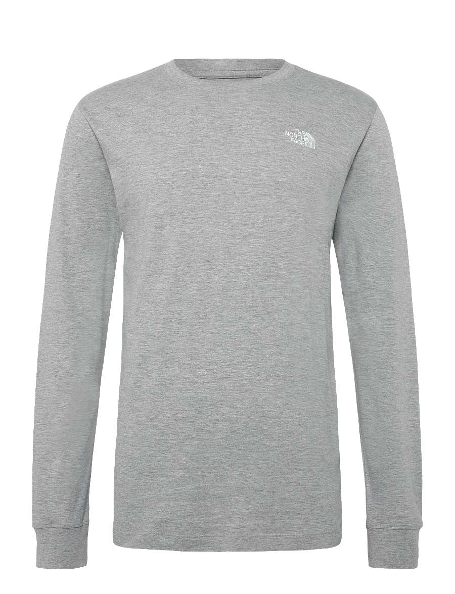 The North Face - M EVOLUTION SIMPLE DOME REGULAR LONG SLE - pikkade varrukatega alussärgid - tnf pale grey heather - 1