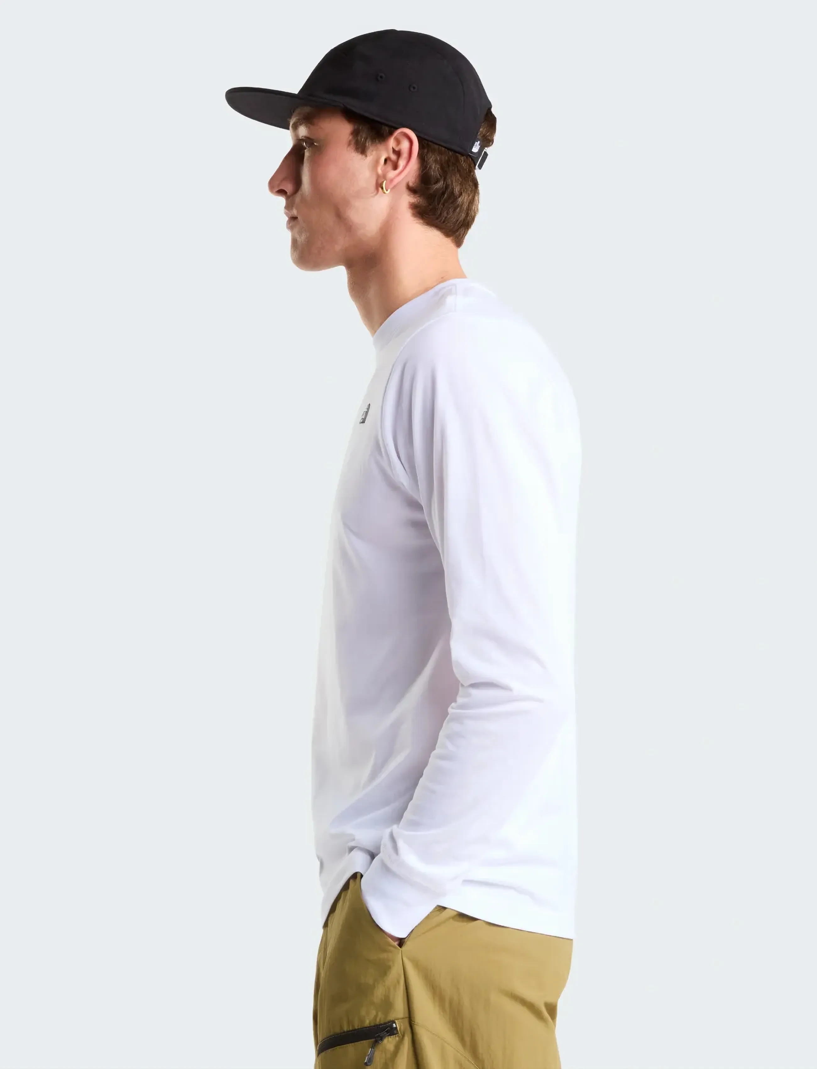 The North Face - M EVOLUTION SIMPLE DOME REGULAR LONG SLE - langarmshirts - tnf white - 4