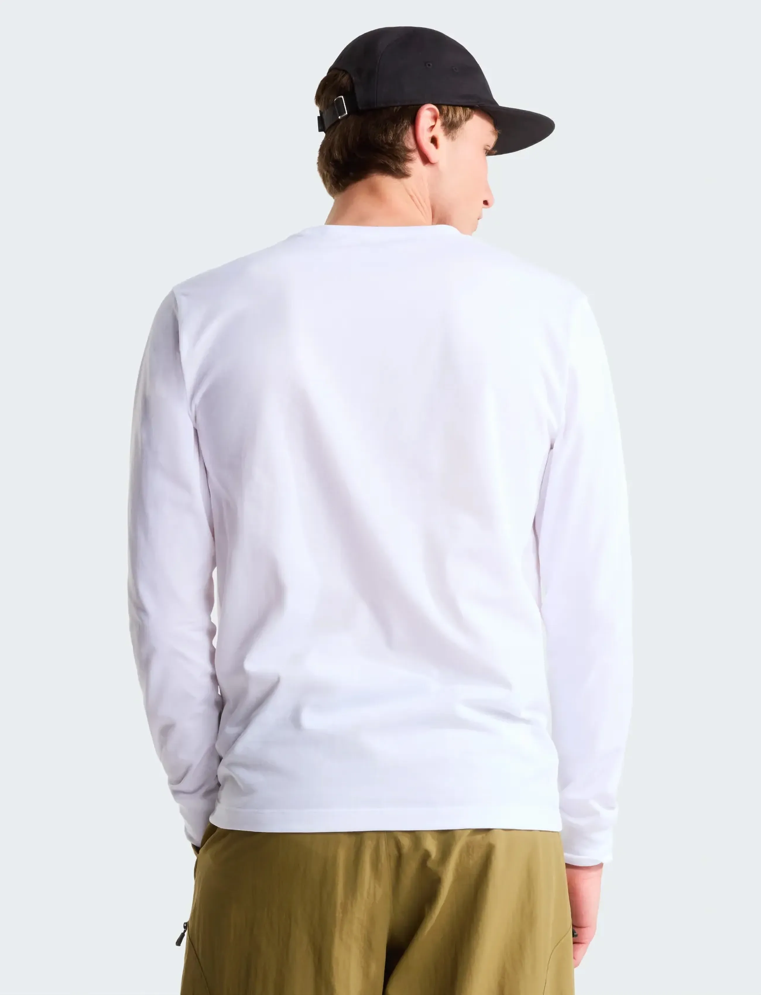 The North Face - M EVOLUTION SIMPLE DOME REGULAR LONG SLE - langarmshirts - tnf white - 5