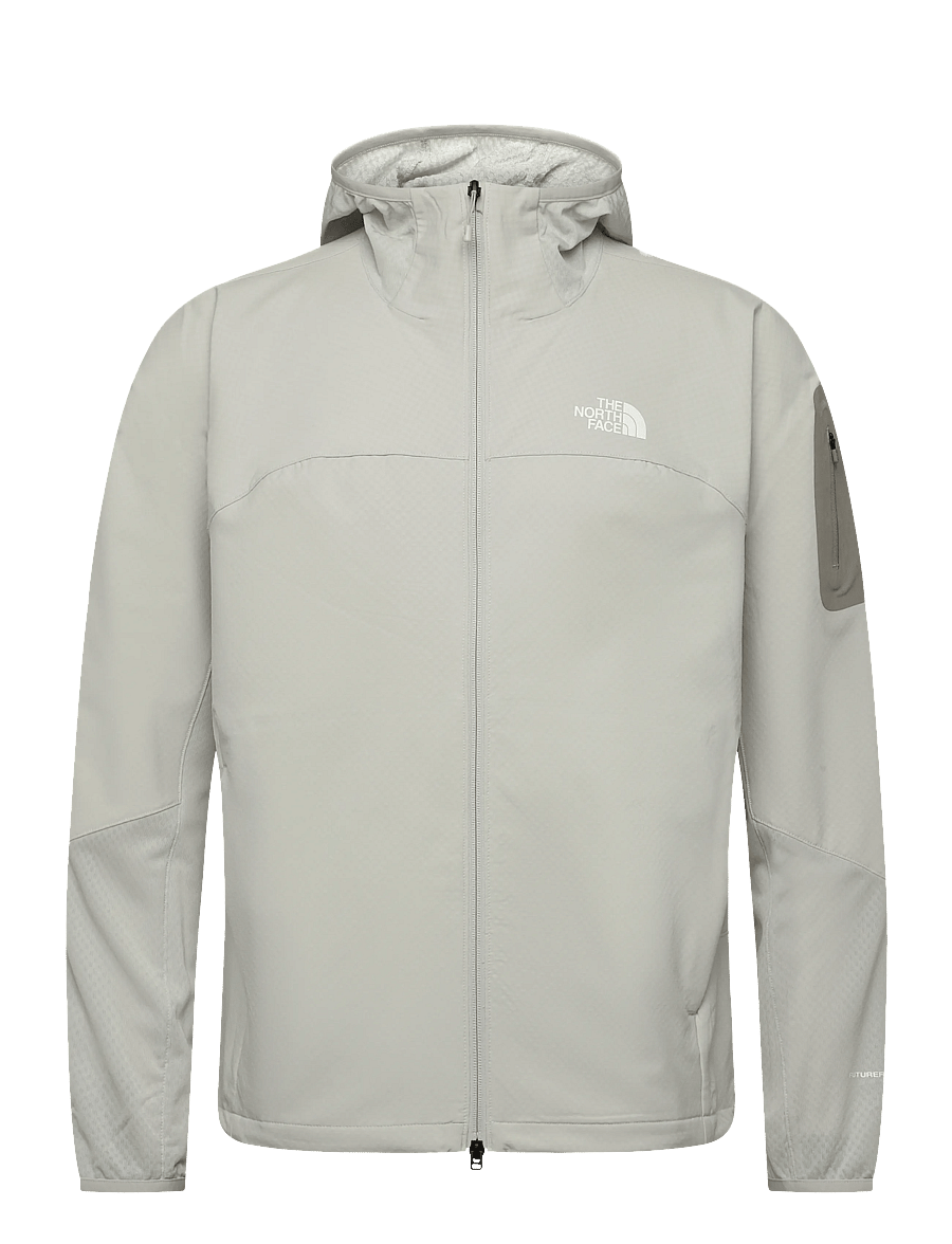 The North Face - M TEK APPROACH FUTUREFLEECE HOODED JACKE - välijoped - cumulus cloud/stone sla - 1