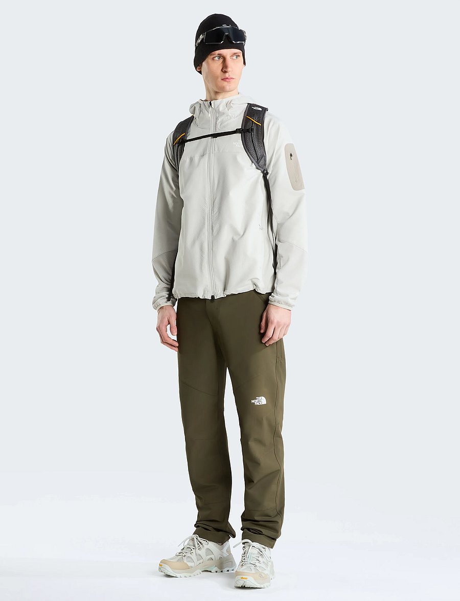 The North Face - M TEK APPROACH FUTUREFLEECE HOODED JACKE - välijoped - cumulus cloud/stone sla - 3