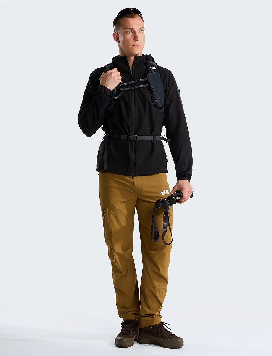 The North Face - M TEK APPROACH FUTUREFLEECE HOODED JACKE - friluftsjakker - tnf black - 3