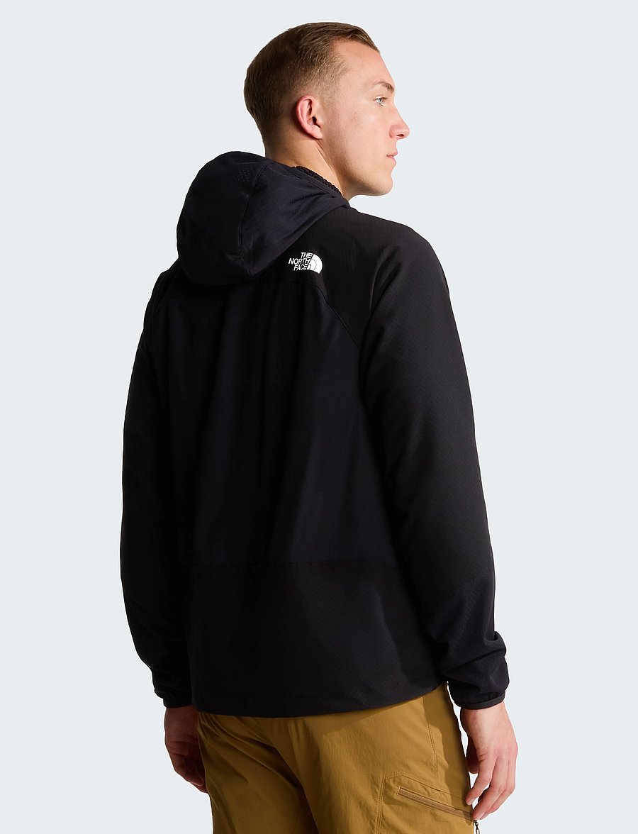 The North Face - M TEK APPROACH FUTUREFLEECE HOODED JACKE - friluftsjakker - tnf black - 4