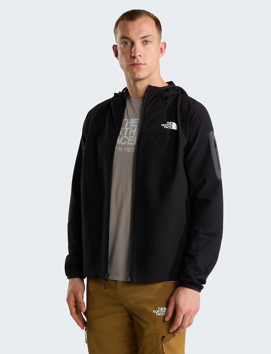 The North Face - M TEK APPROACH FUTUREFLEECE HOODED JACKE - friluftsjakker - tnf black - 5
