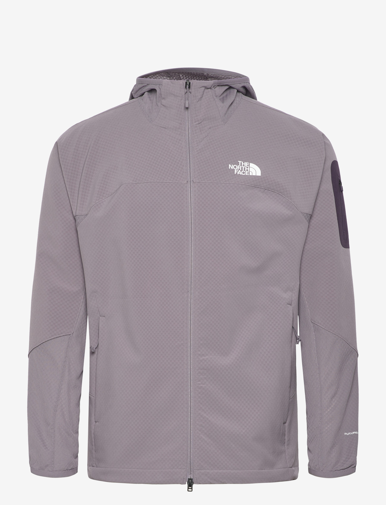 The North Face - M TEK APPROACH FUTUREFLEECE HOODED JACKE - friluftsjackor - transcendent grey - 1