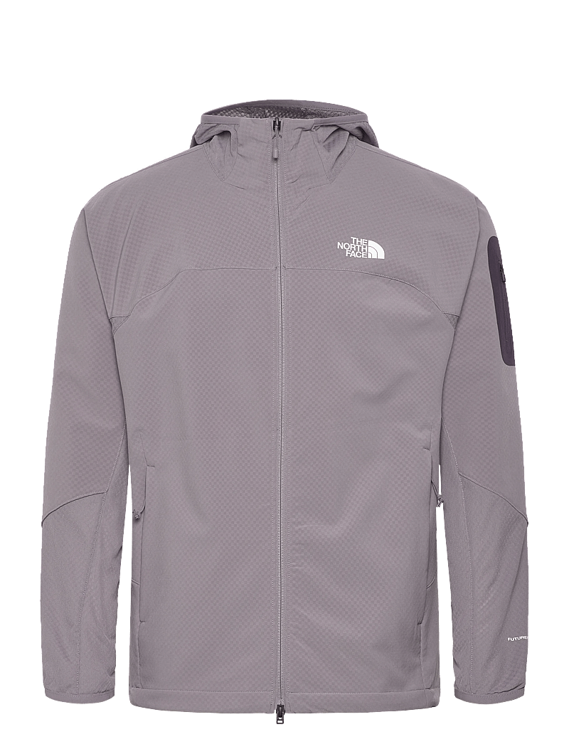 The North Face - M TEK APPROACH FUTUREFLEECE HOODED JACKE - friluftsjackor - transcendent grey - 1