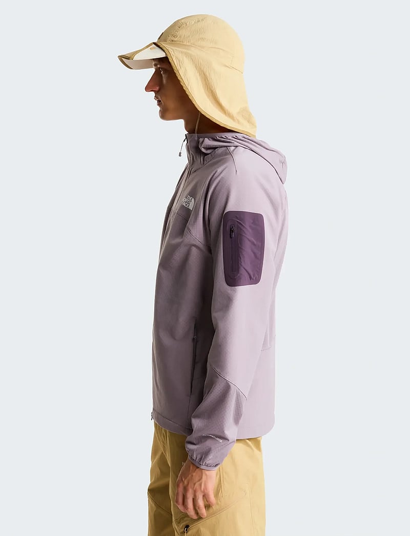 The North Face - M TEK APPROACH FUTUREFLEECE HOODED JACKE - friluftsjackor - transcendent grey - 5