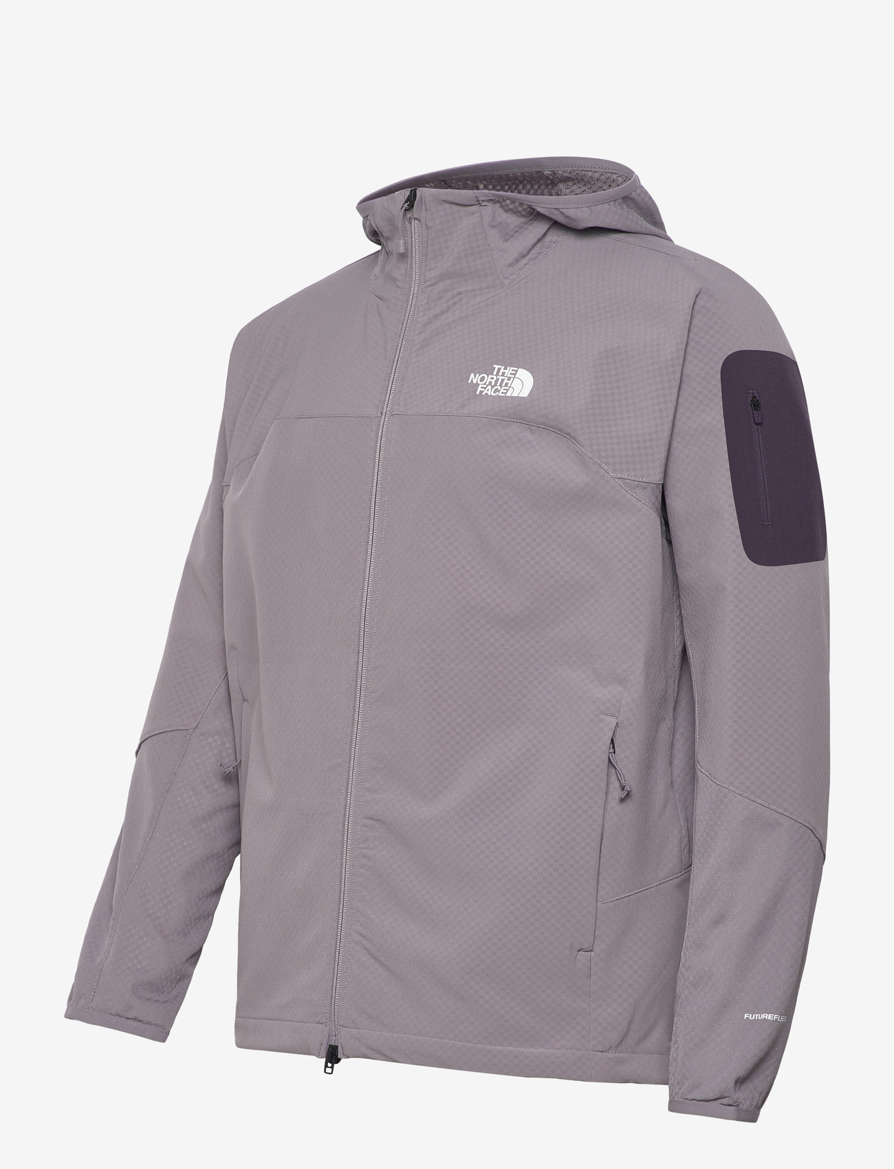 The North Face - M TEK APPROACH FUTUREFLEECE HOODED JACKE - friluftsjackor - transcendent grey - 3