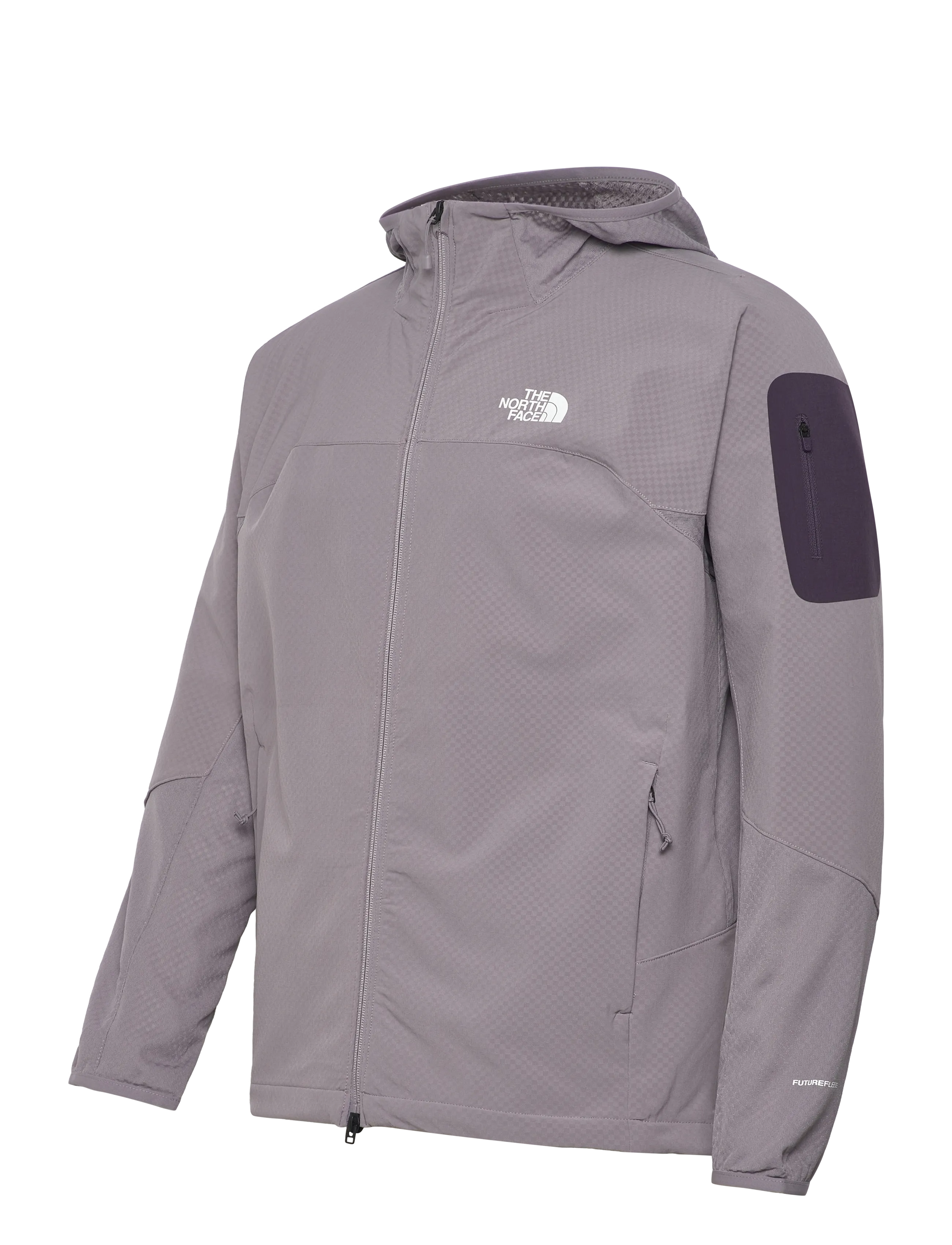 The North Face - M TEK APPROACH FUTUREFLEECE HOODED JACKE - välijoped - transcendent grey - 3