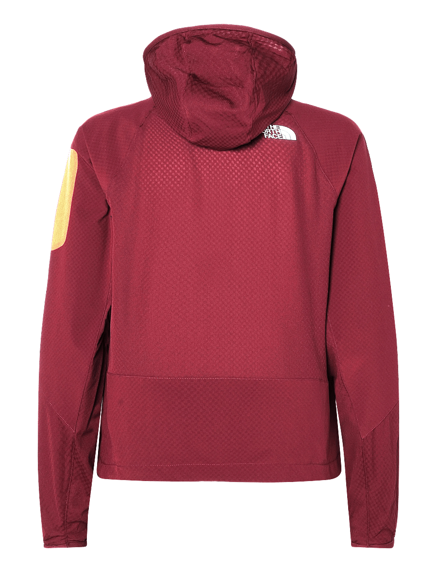 The North Face - W TEK APPROACH FUTUREFLEECE HOODED JACKE - välijoped - burgundy crush/lali gur - 2