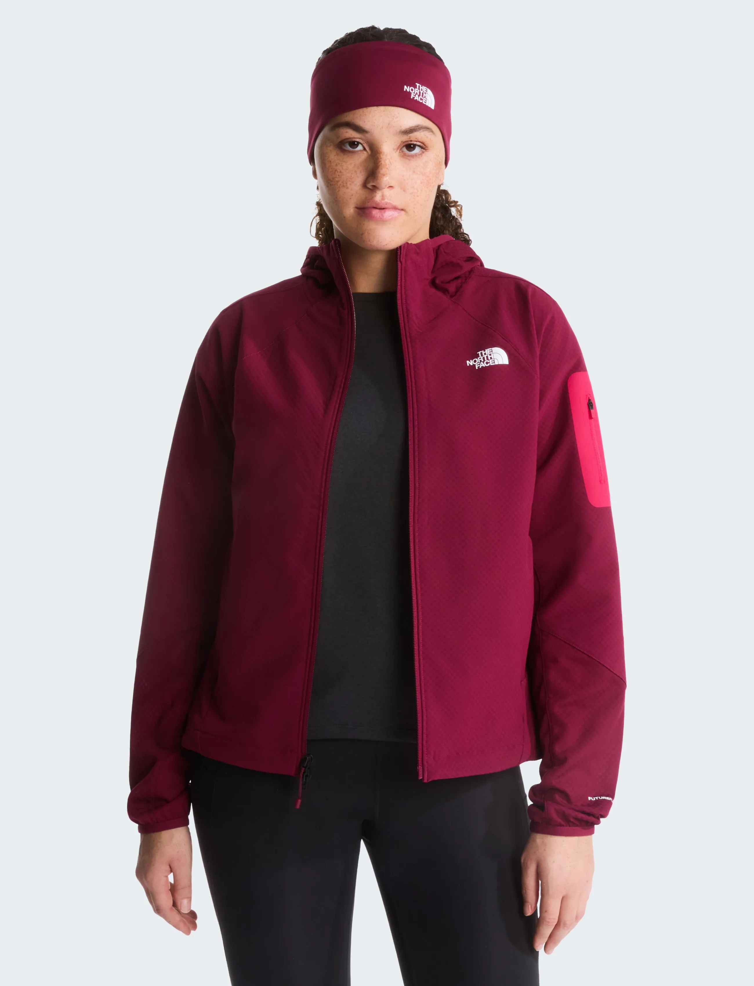 THE NORTH FACE W Tek Approach Futurefleece Hooded Jacke jackor dam – bild 5