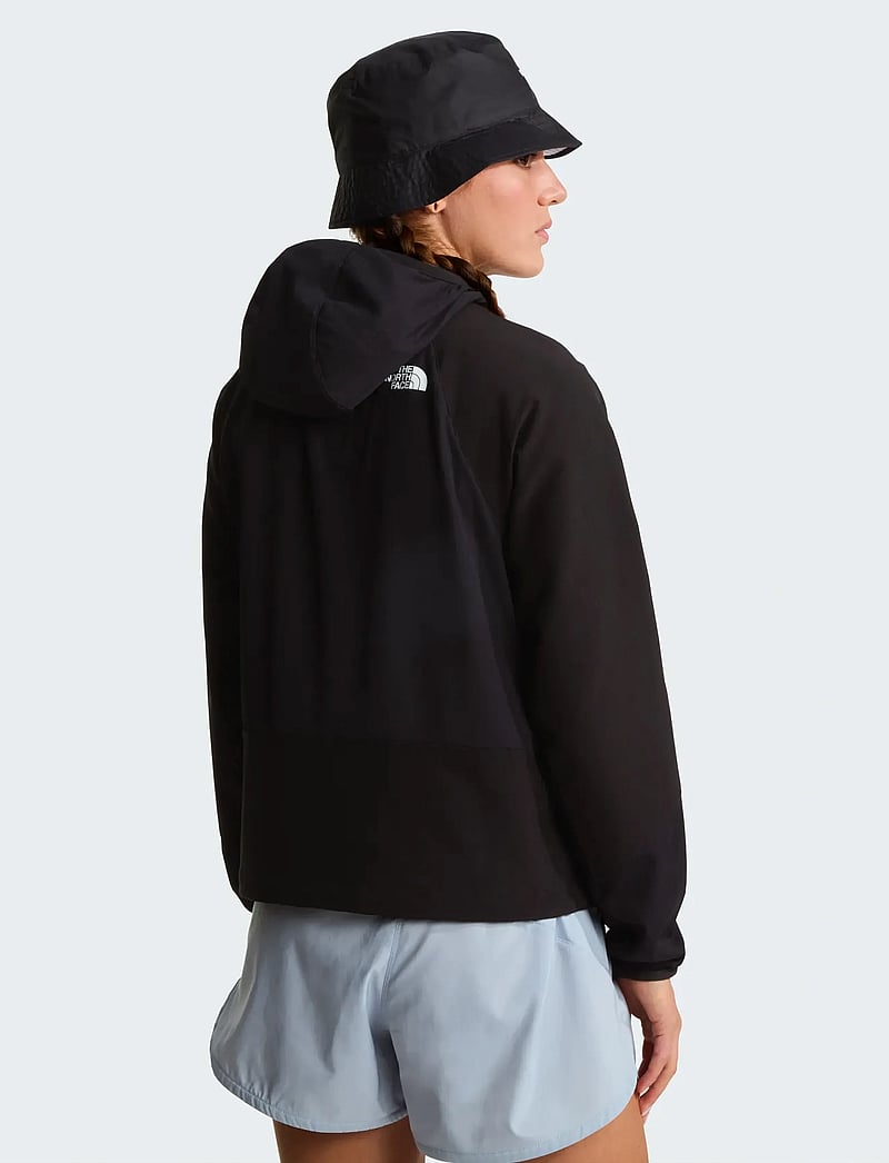 The North Face - W TEK APPROACH FUTUREFLEECE HOODED JACKE - friluftsjackor - tnf black - 5