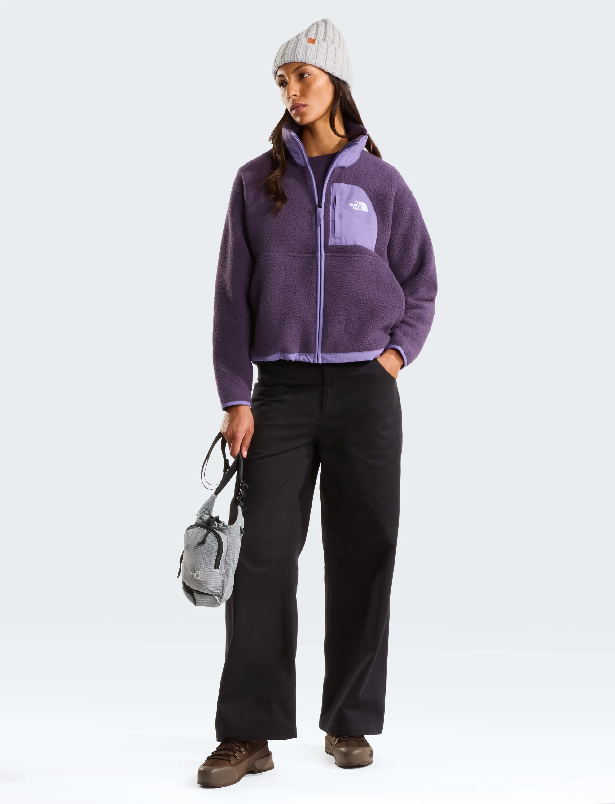 The North Face - W YUMIORI OFF PEAK FULL ZIP JACKET - oberteile - endless dusk/grounded p - 3