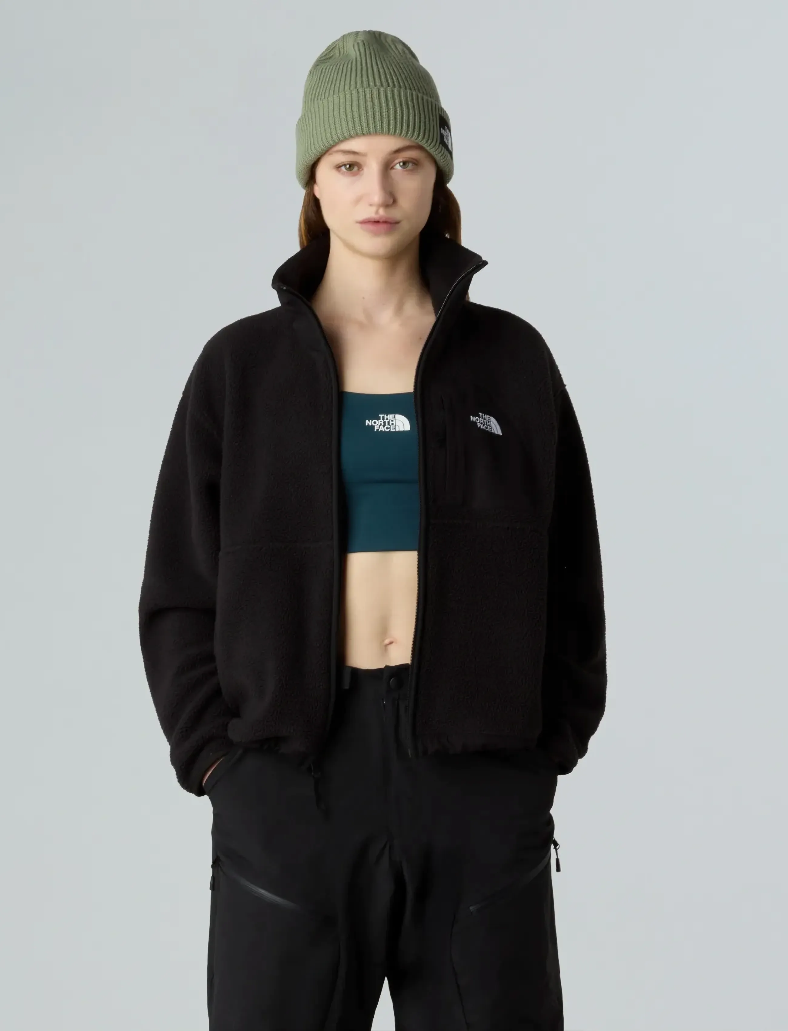 The North Face - W YUMIORI OFF PEAK FULL ZIP JACKET - overdele - tnf black - 5