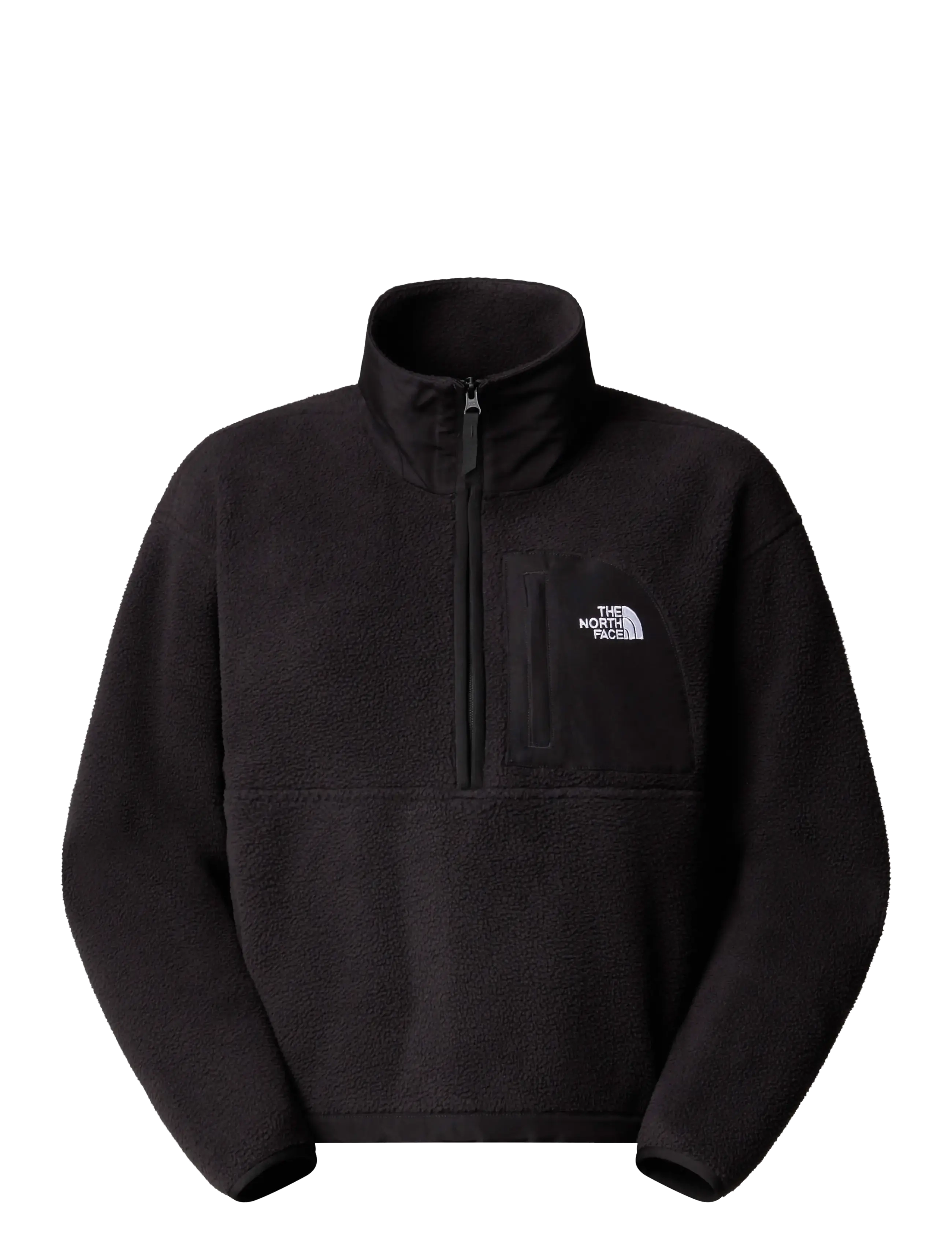 The North Face W YUMIORI OFF PEAK 1/2 ZIP JACKET - Fleece & Midlayer - TNF BLACK / black